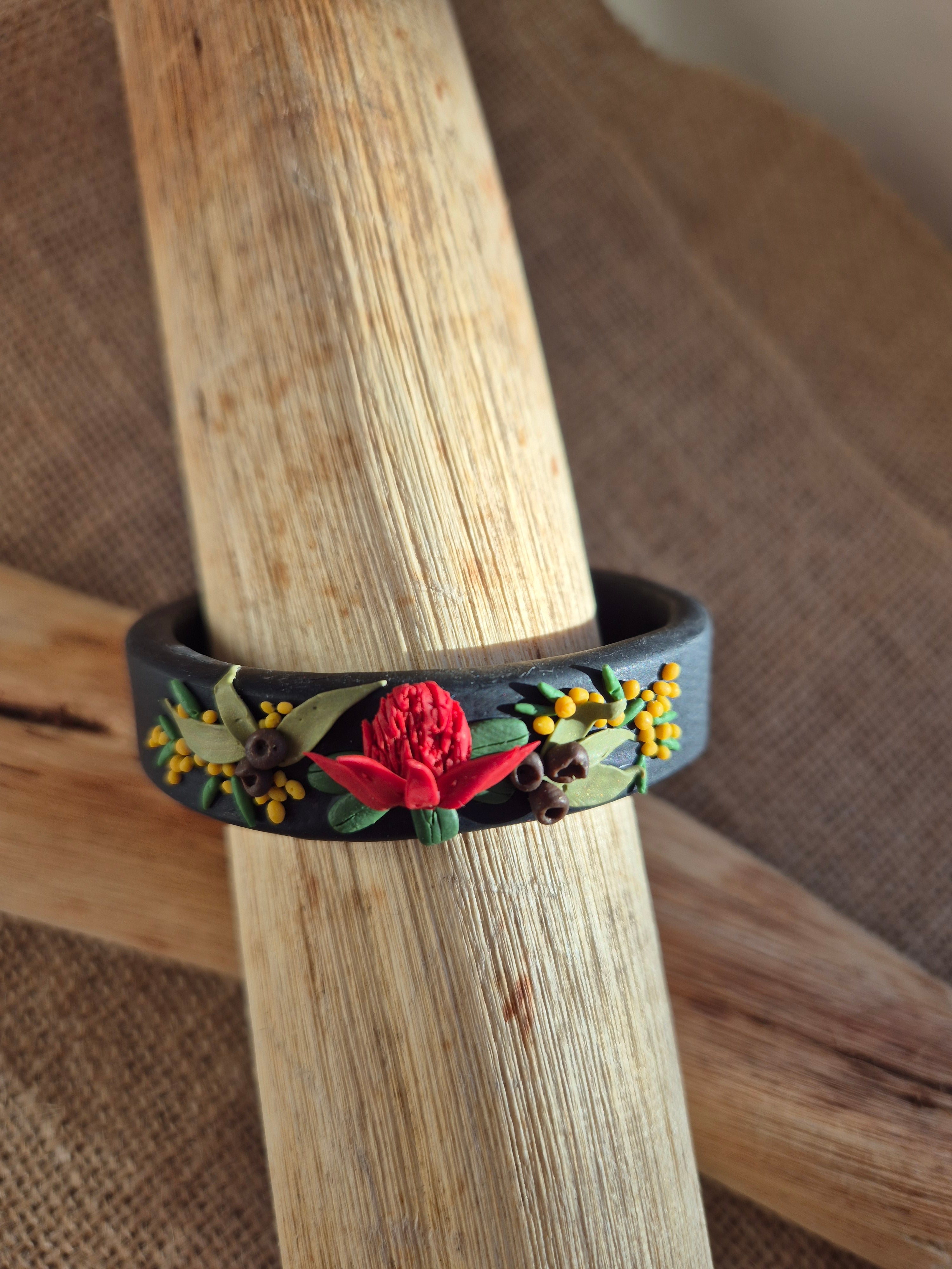 Australiana Native Flora Cuffs/Bangles