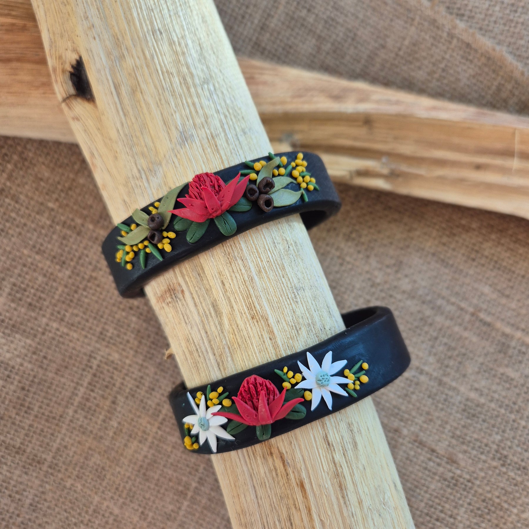 Australiana Native Flora Cuffs/Bangles
