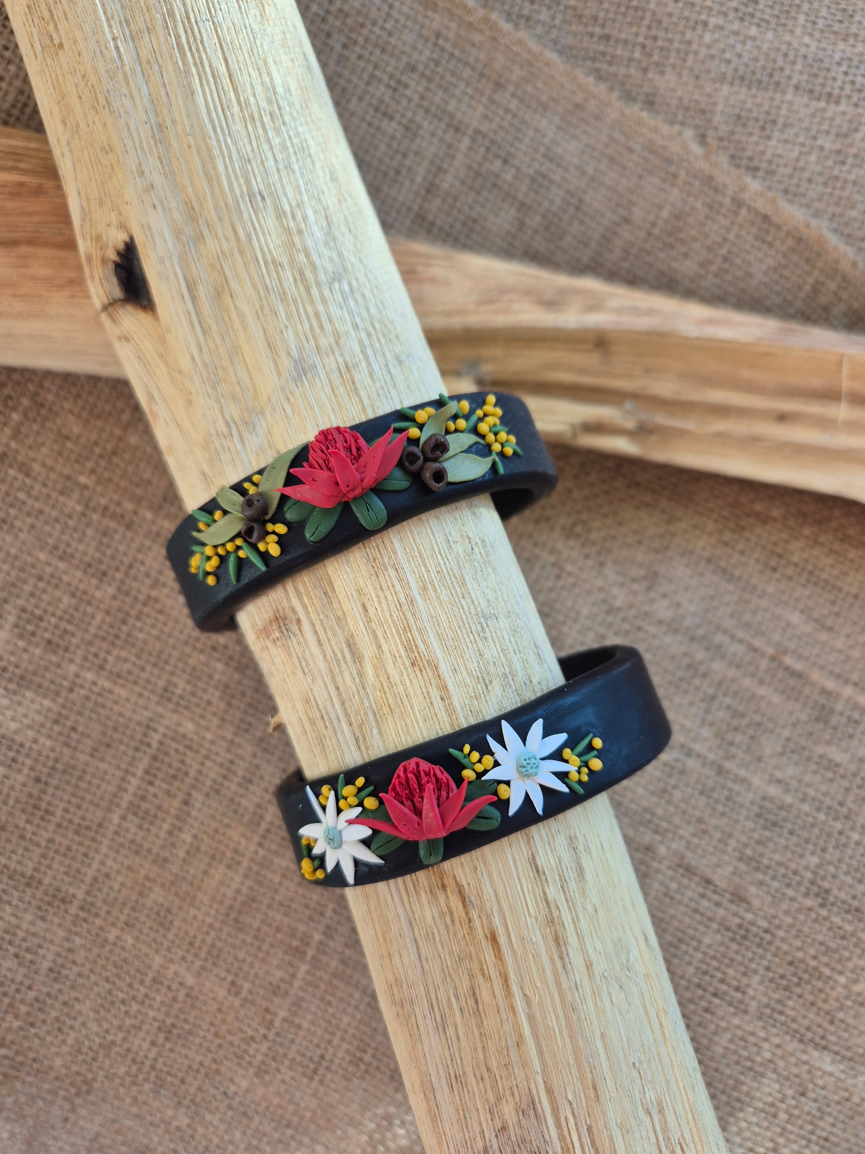 Australiana Native Flora Cuffs/Bangles