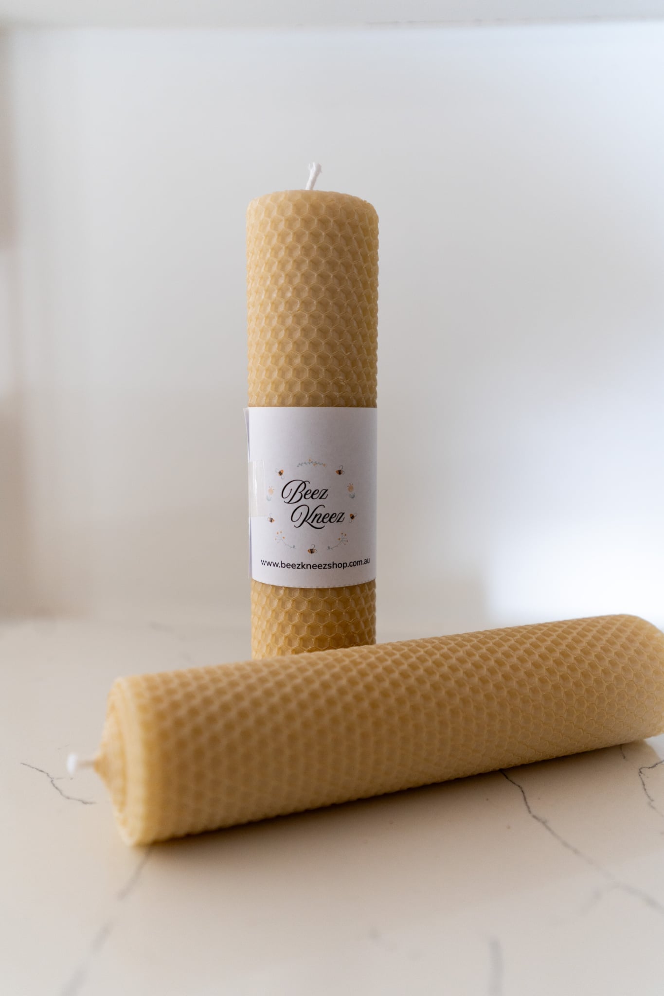 Tall Pillar Rolled Candle