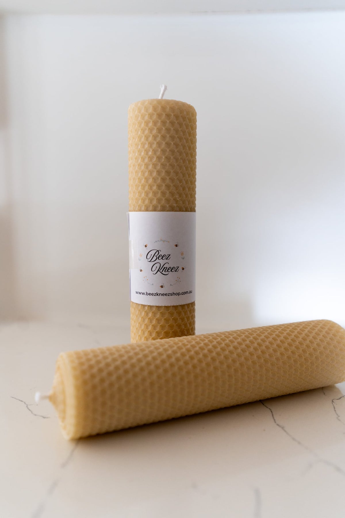 Tall Pillar Rolled Candle