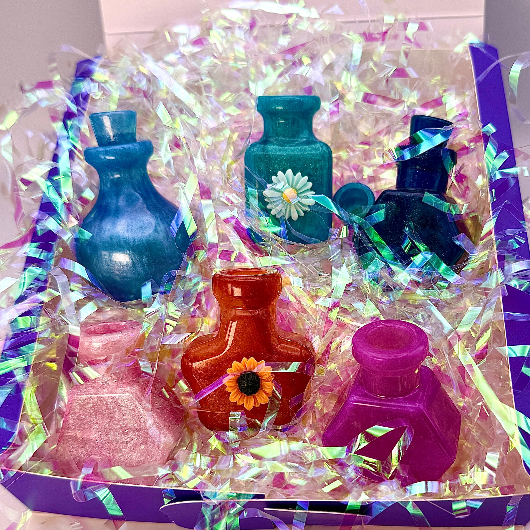THE POTION DROP — Surprise Six Pack | Handmade Resin Decorative Bottles