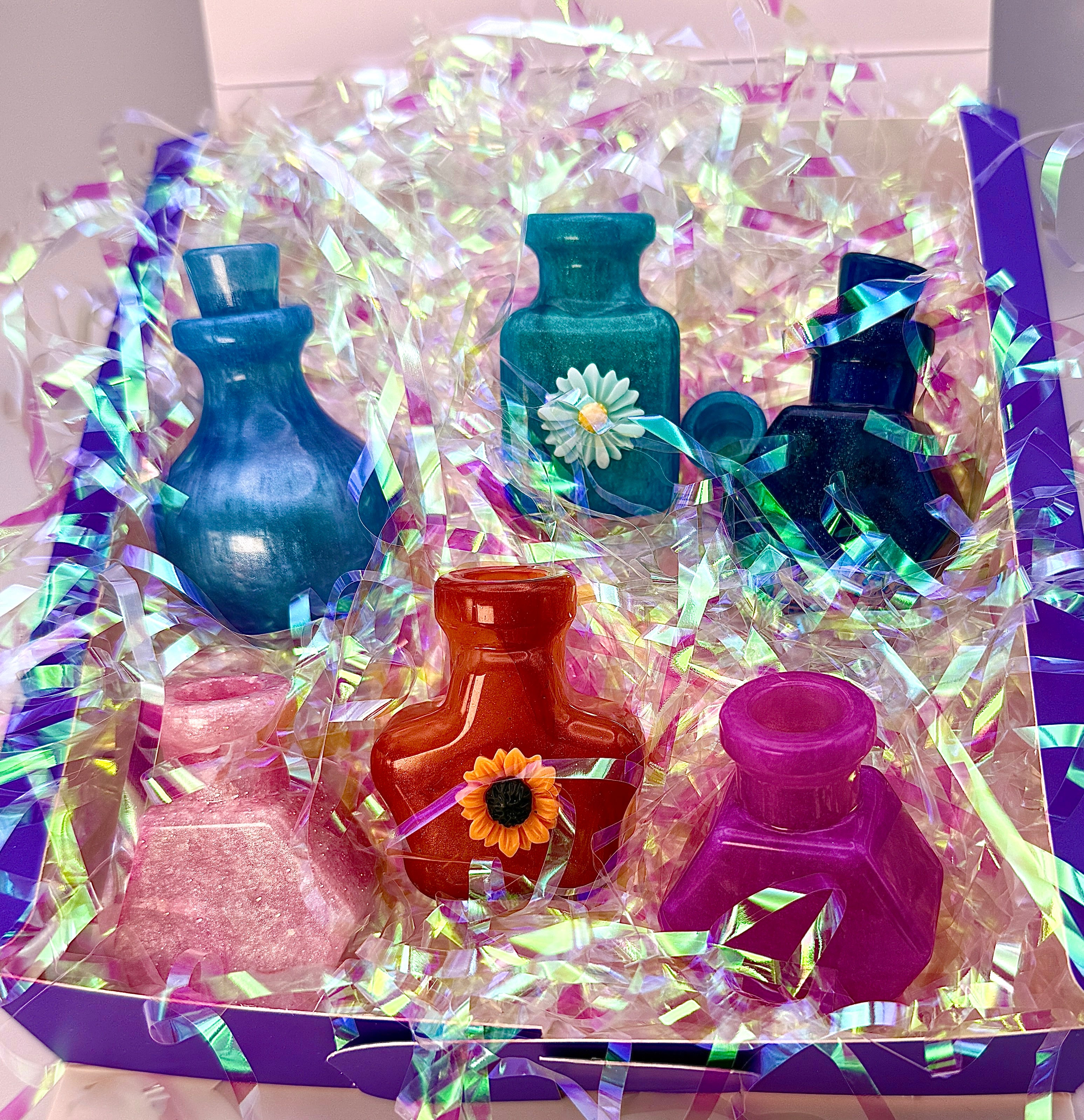 THE POTION DROP — Surprise Six Pack | Handmade Resin Decorative Bottles