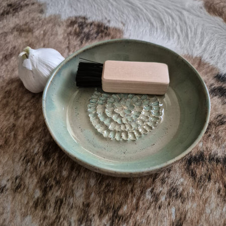 Ceramic Grater with Cleaning Brush