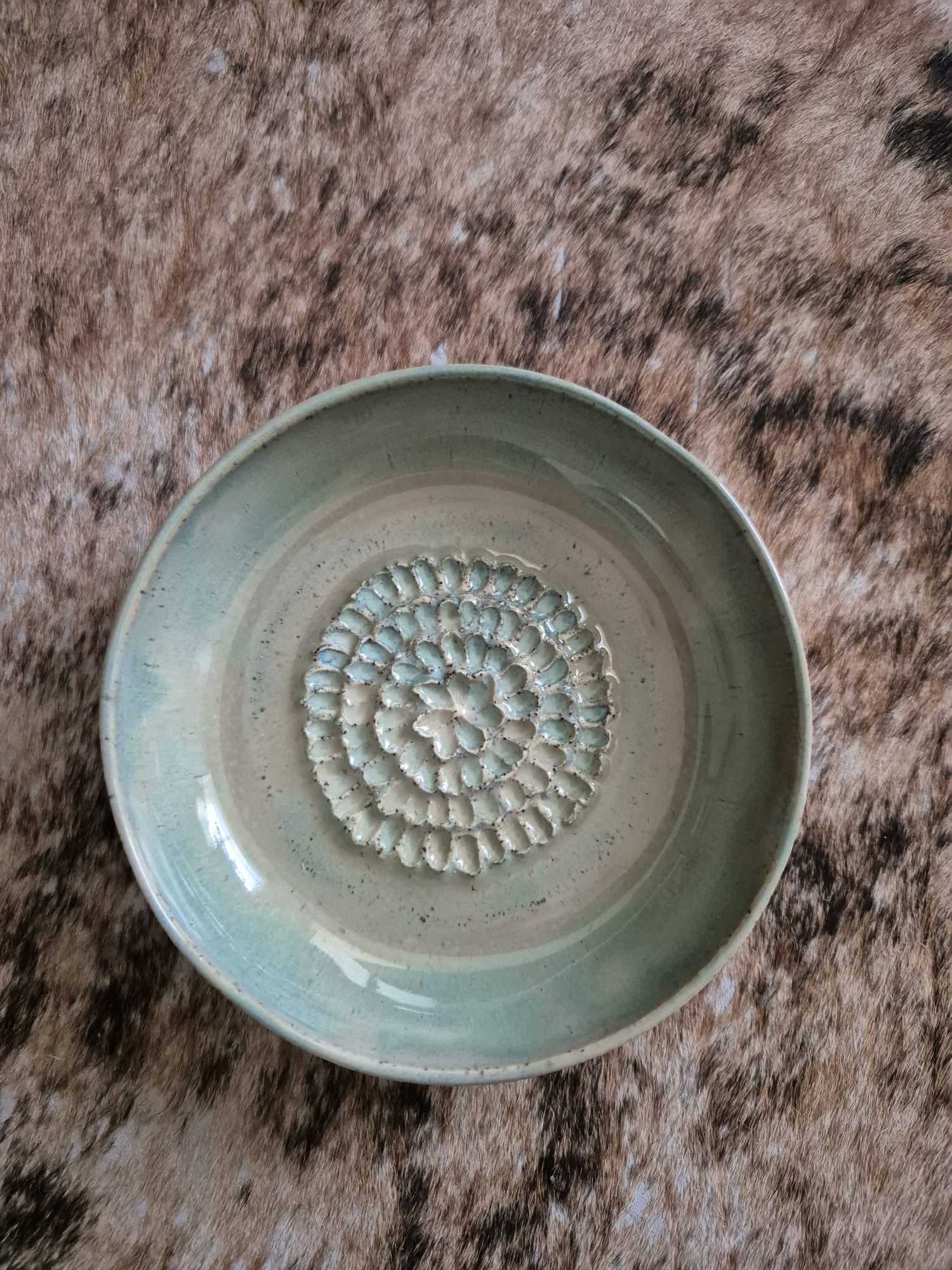 Ceramic Grater with Cleaning Brush