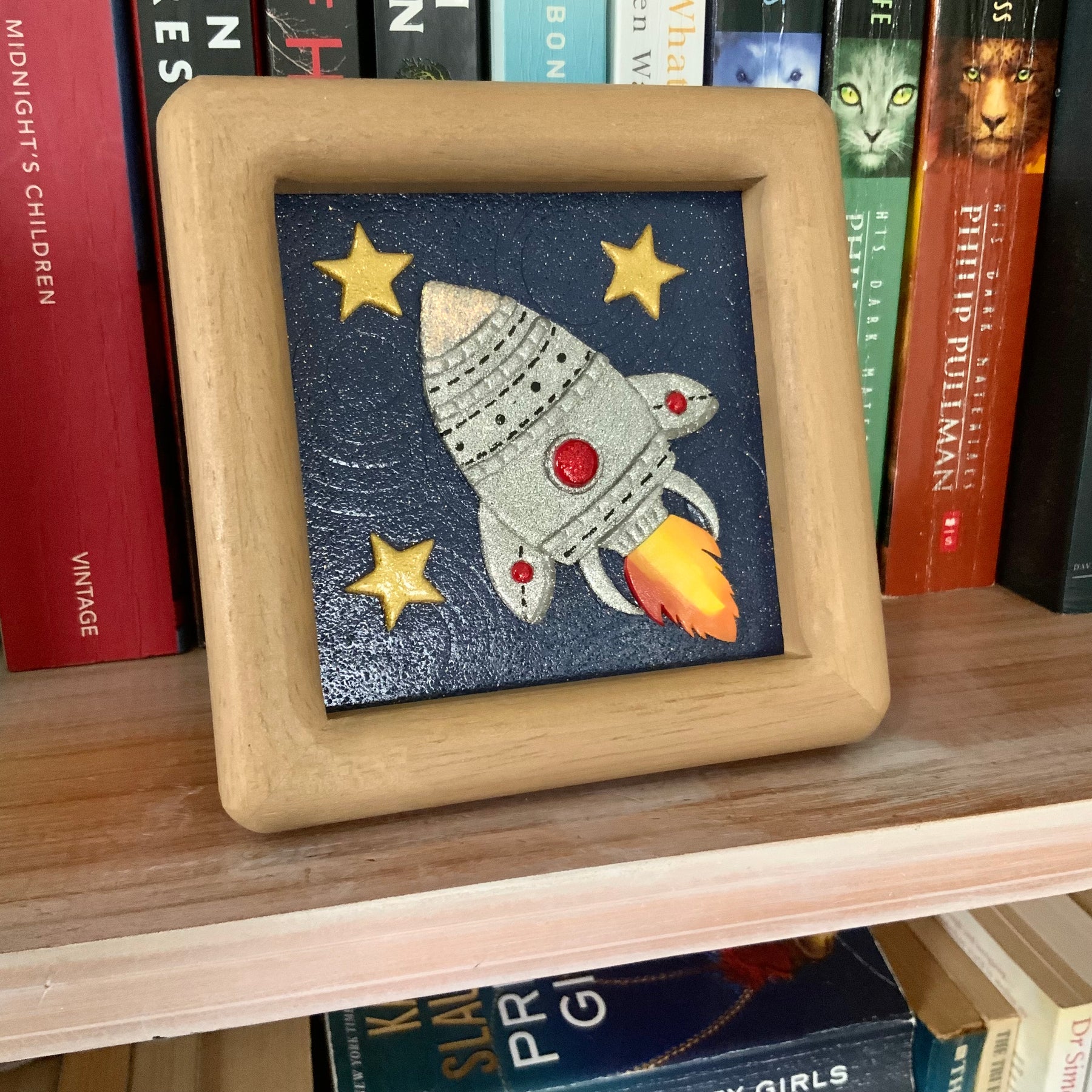 Little Worlds by Fat Cat Originals: WHERE COURAGE BEGINS Mini Artwork.