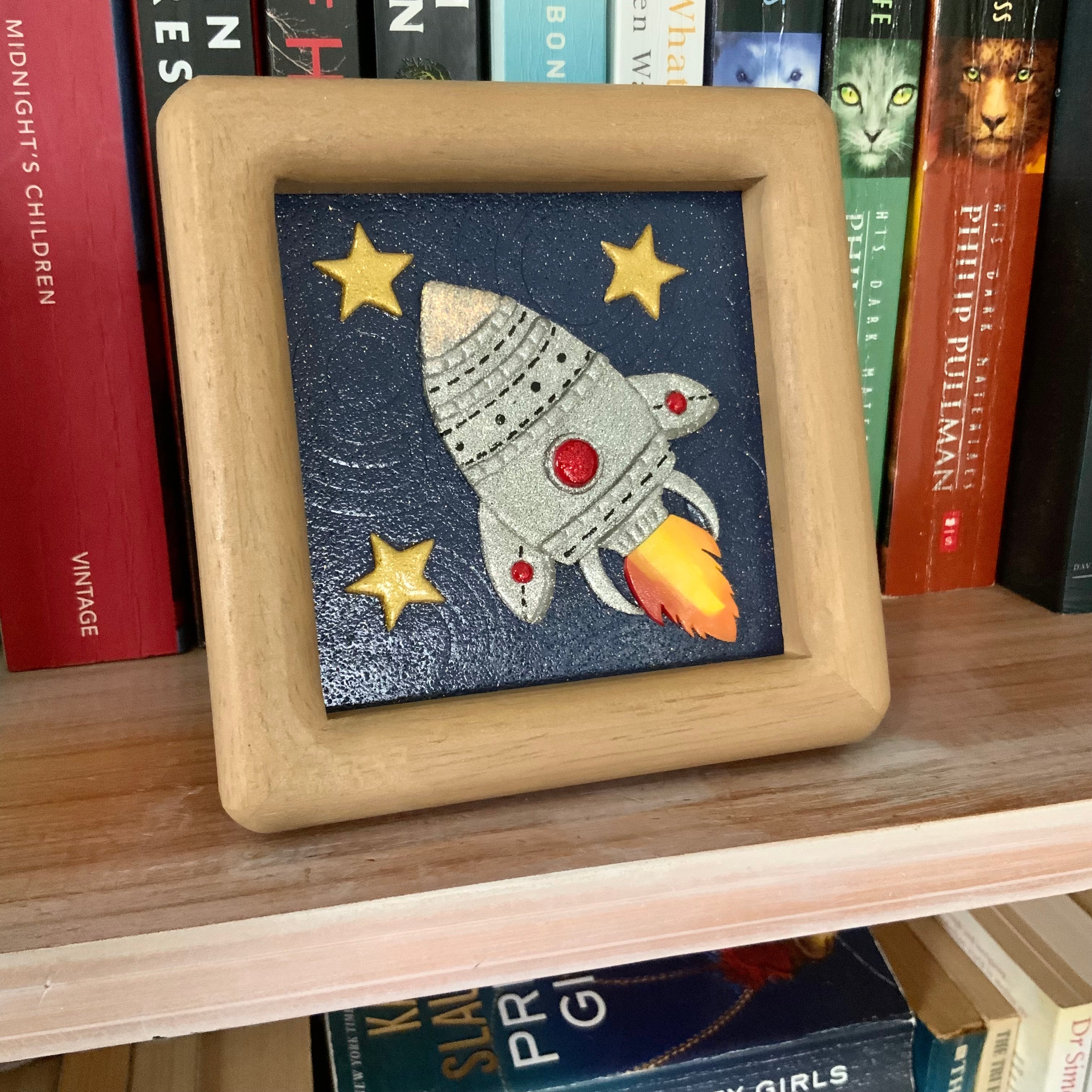 Little Worlds by Fat Cat Originals: WHERE COURAGE BEGINS Mini Artwork.