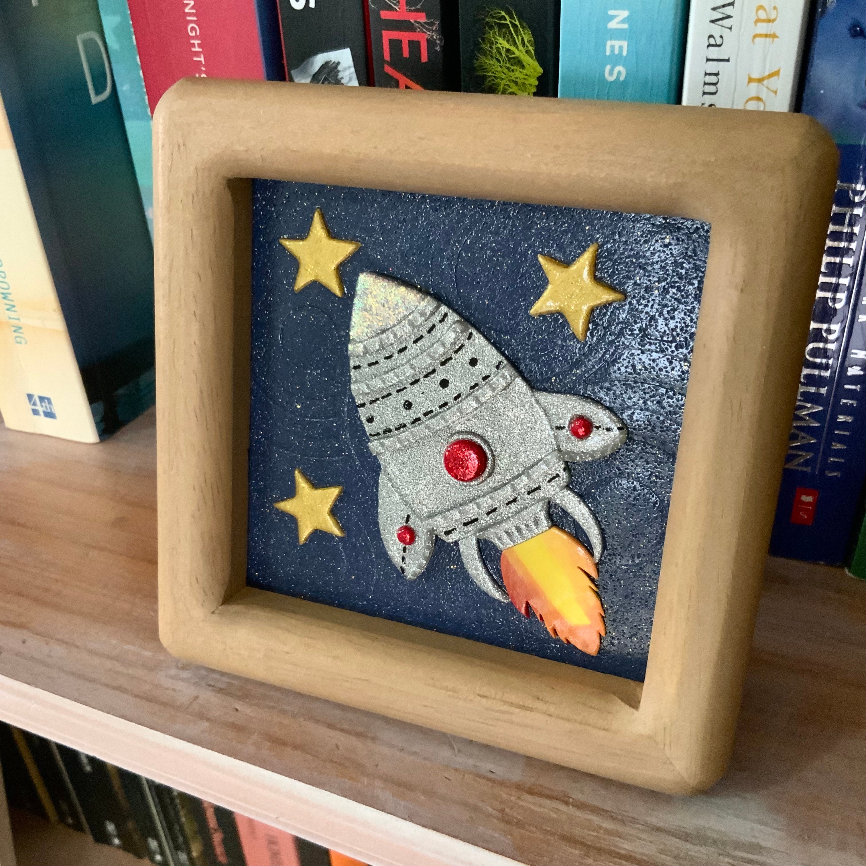 Little Worlds by Fat Cat Originals: WHERE COURAGE BEGINS Mini Artwork.