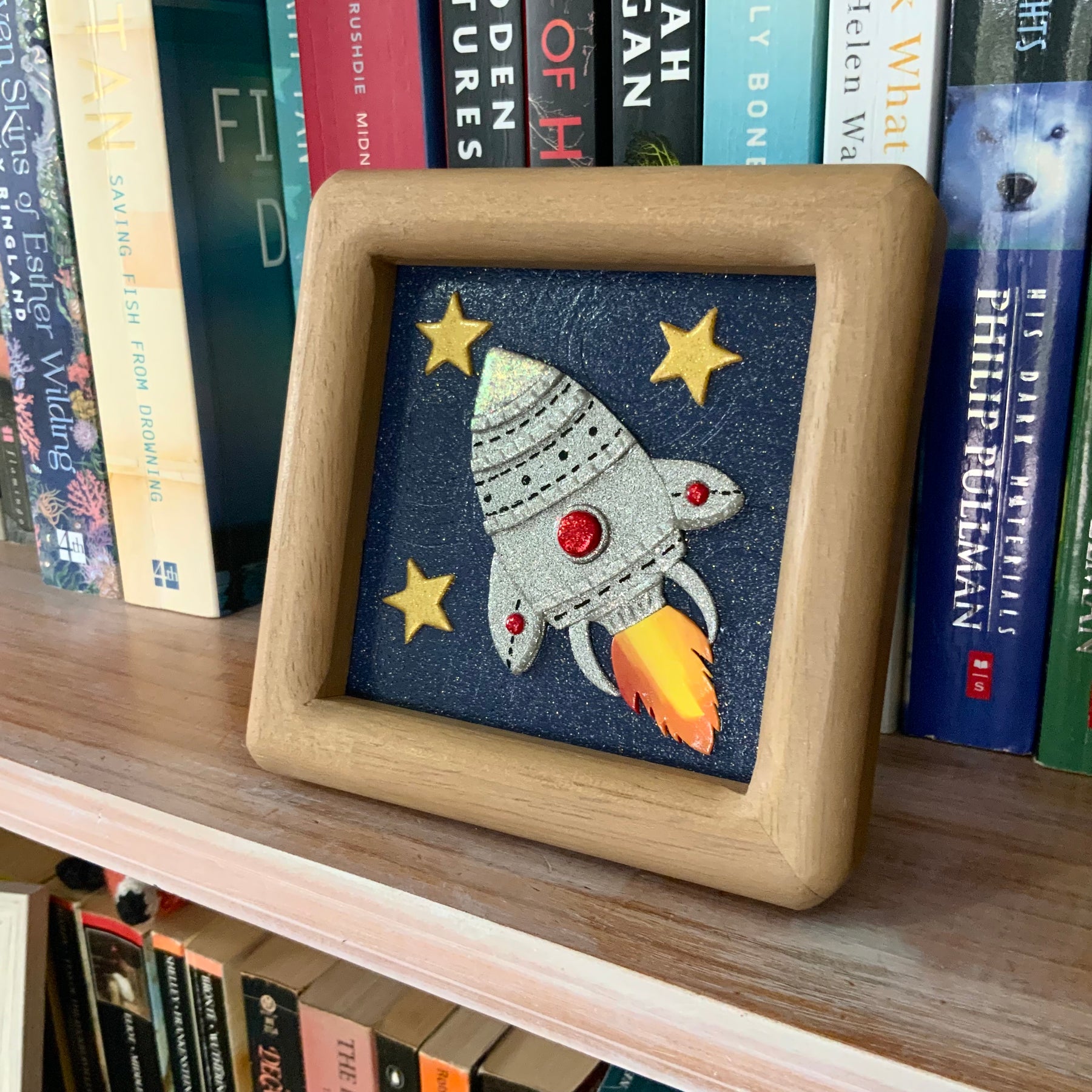 Little Worlds by Fat Cat Originals: WHERE COURAGE BEGINS Mini Artwork.