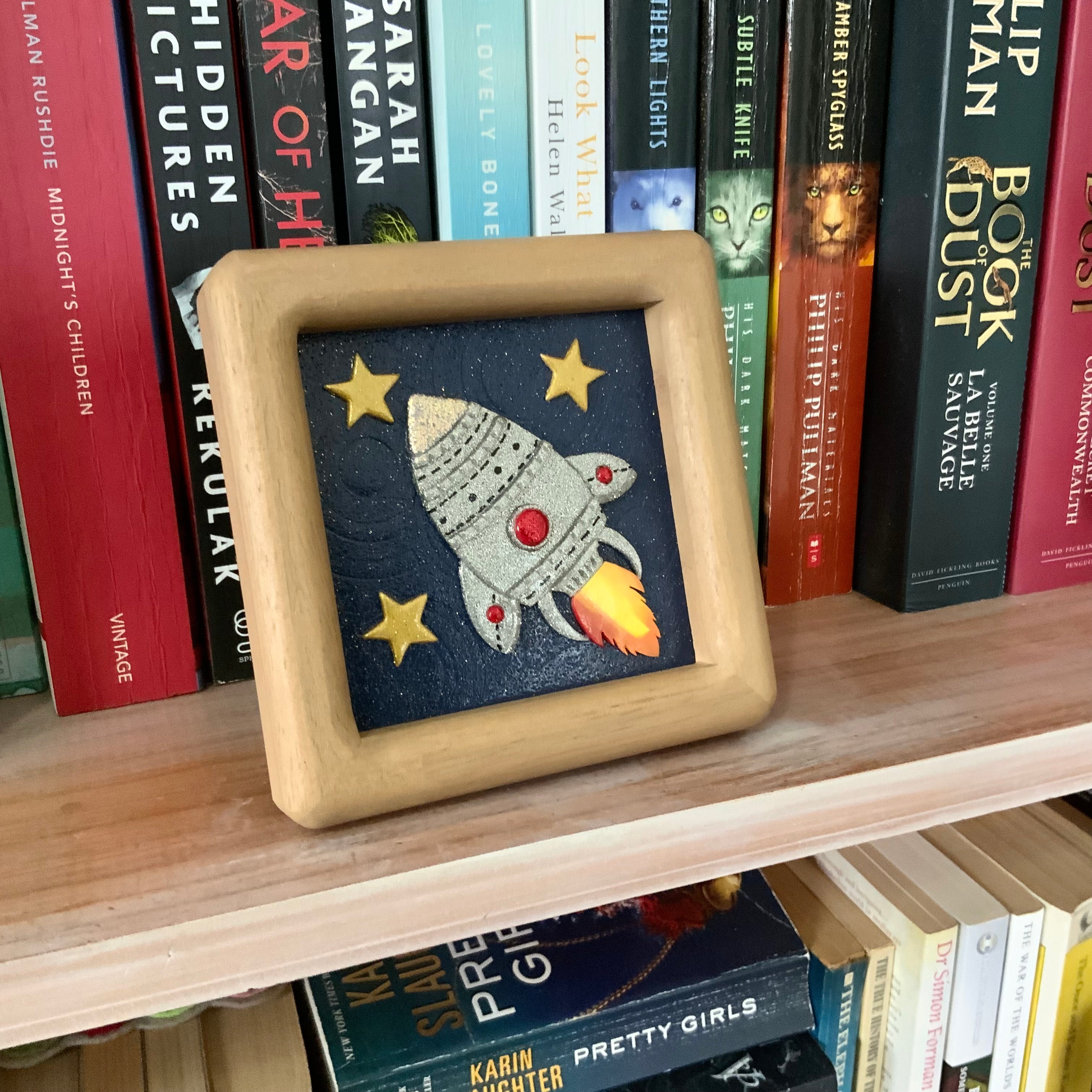 Little Worlds by Fat Cat Originals: WHERE COURAGE BEGINS Mini Artwork.