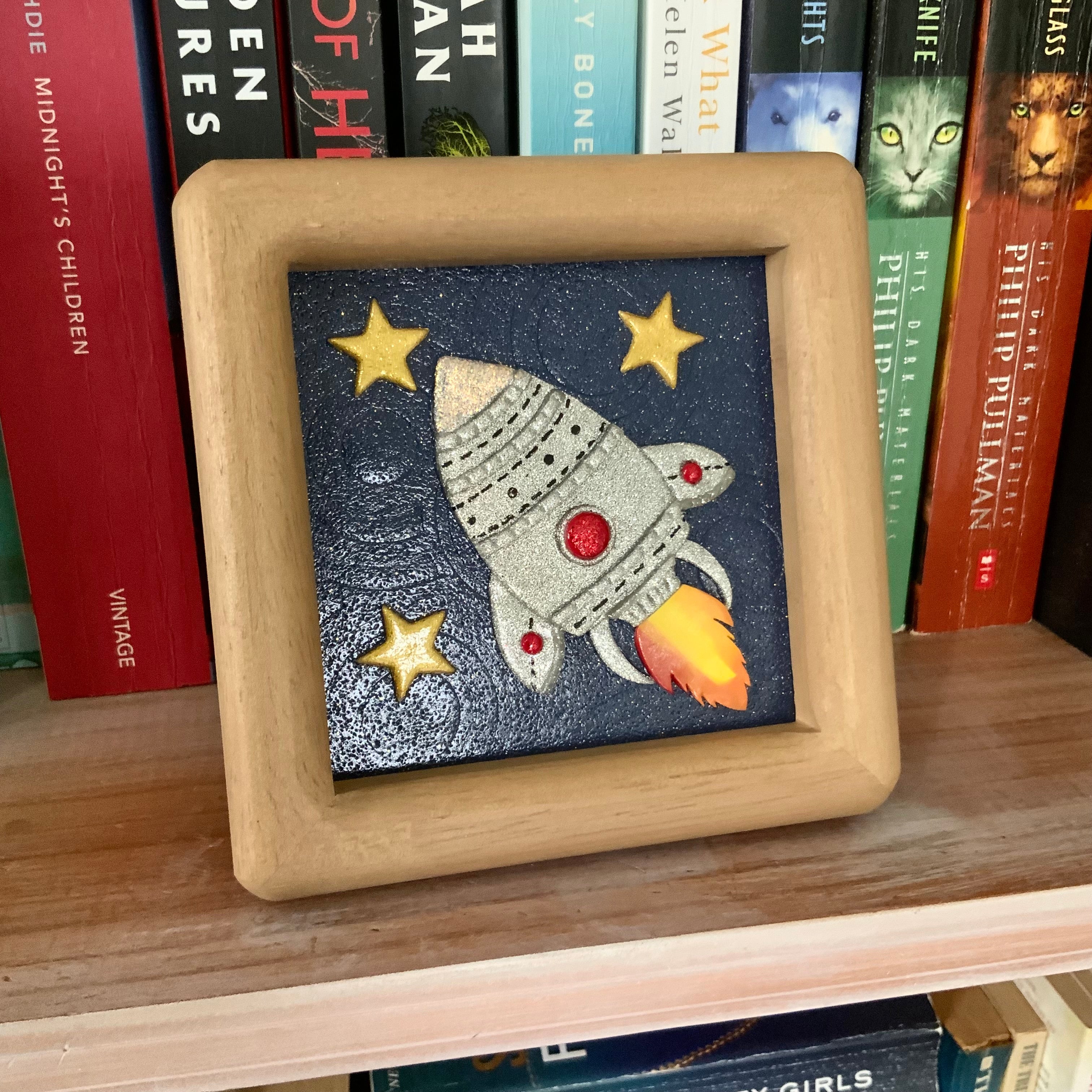 Little Worlds by Fat Cat Originals: WHERE COURAGE BEGINS Mini Artwork.