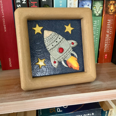 Little Worlds by Fat Cat Originals: WHERE COURAGE BEGINS Mini Artwork.