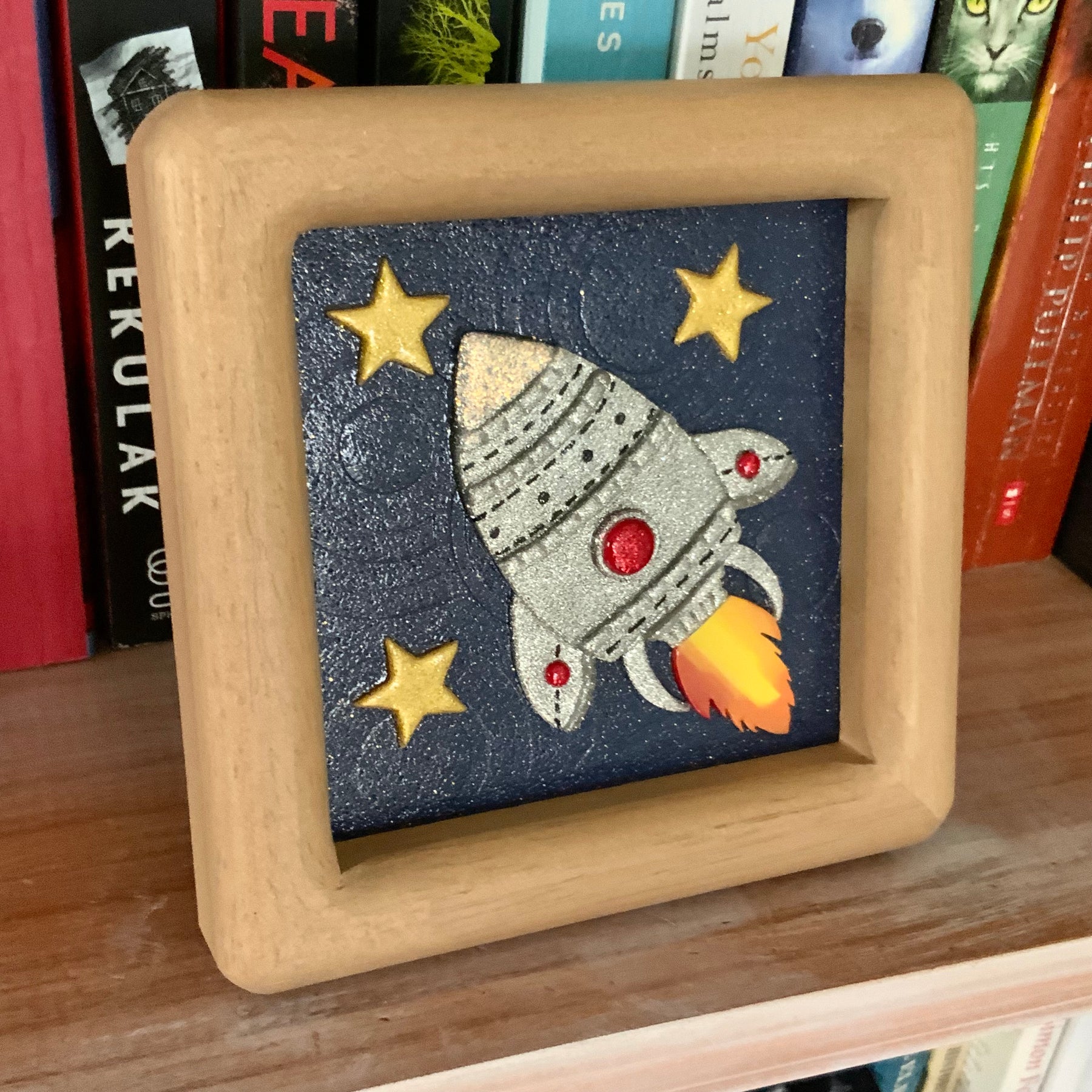 Little Worlds by Fat Cat Originals: WHERE COURAGE BEGINS Mini Artwork.