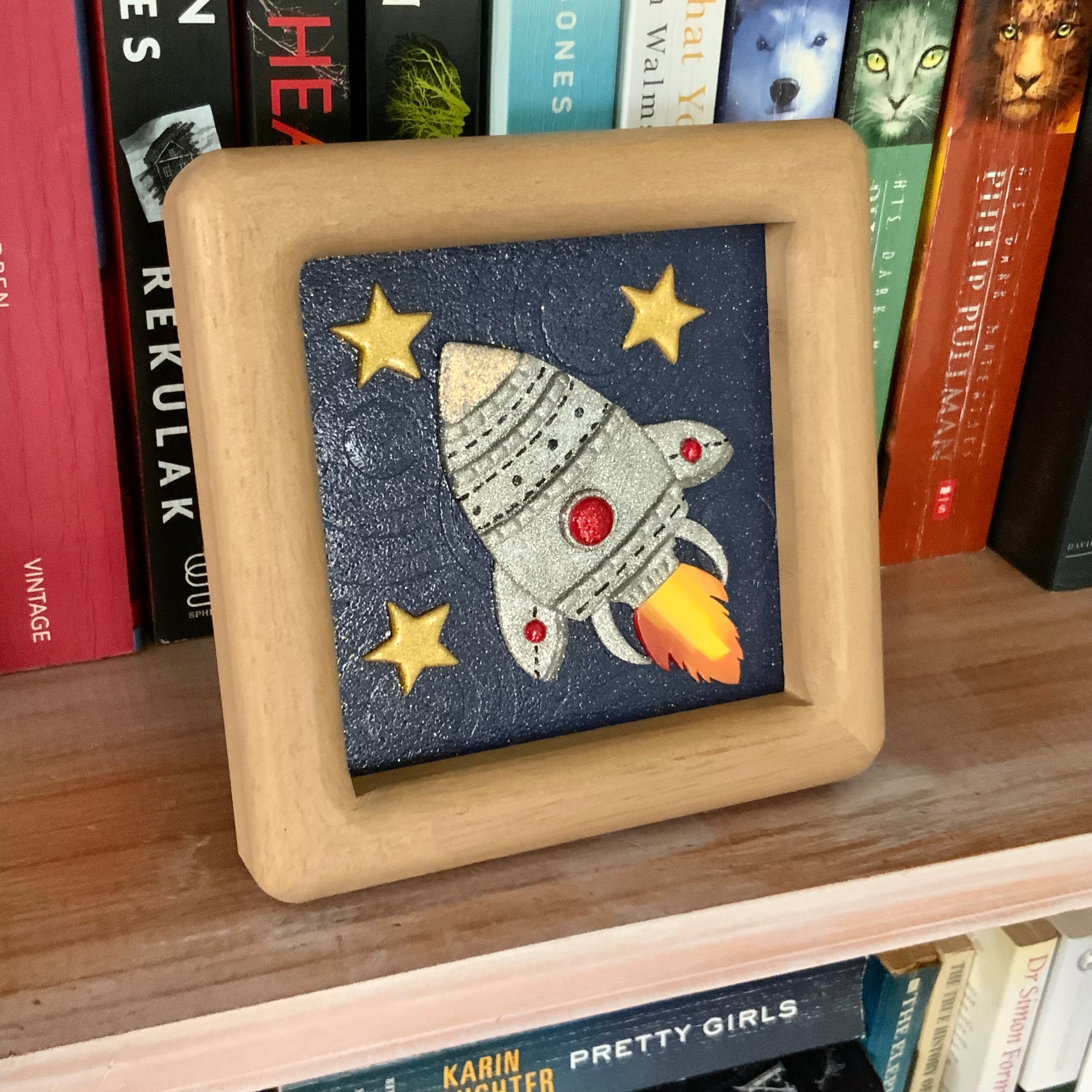 Little Worlds by Fat Cat Originals: WHERE COURAGE BEGINS Mini Artwork.