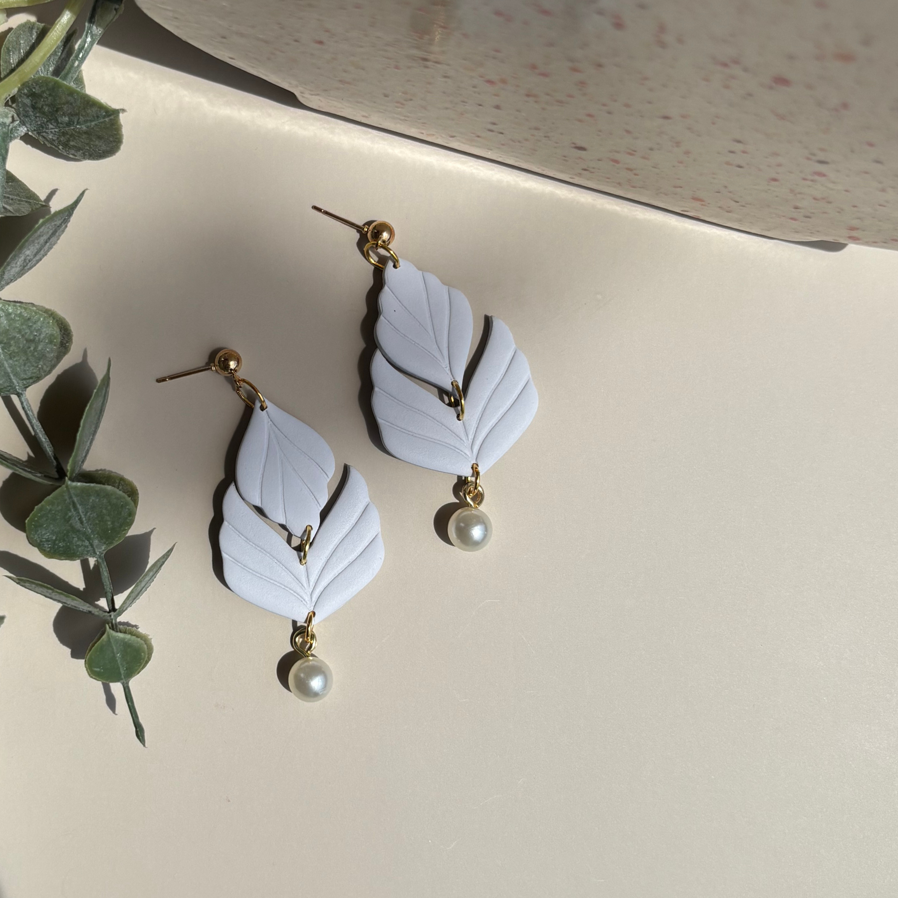 Elloise - Polymer Clay Dangle Earrings