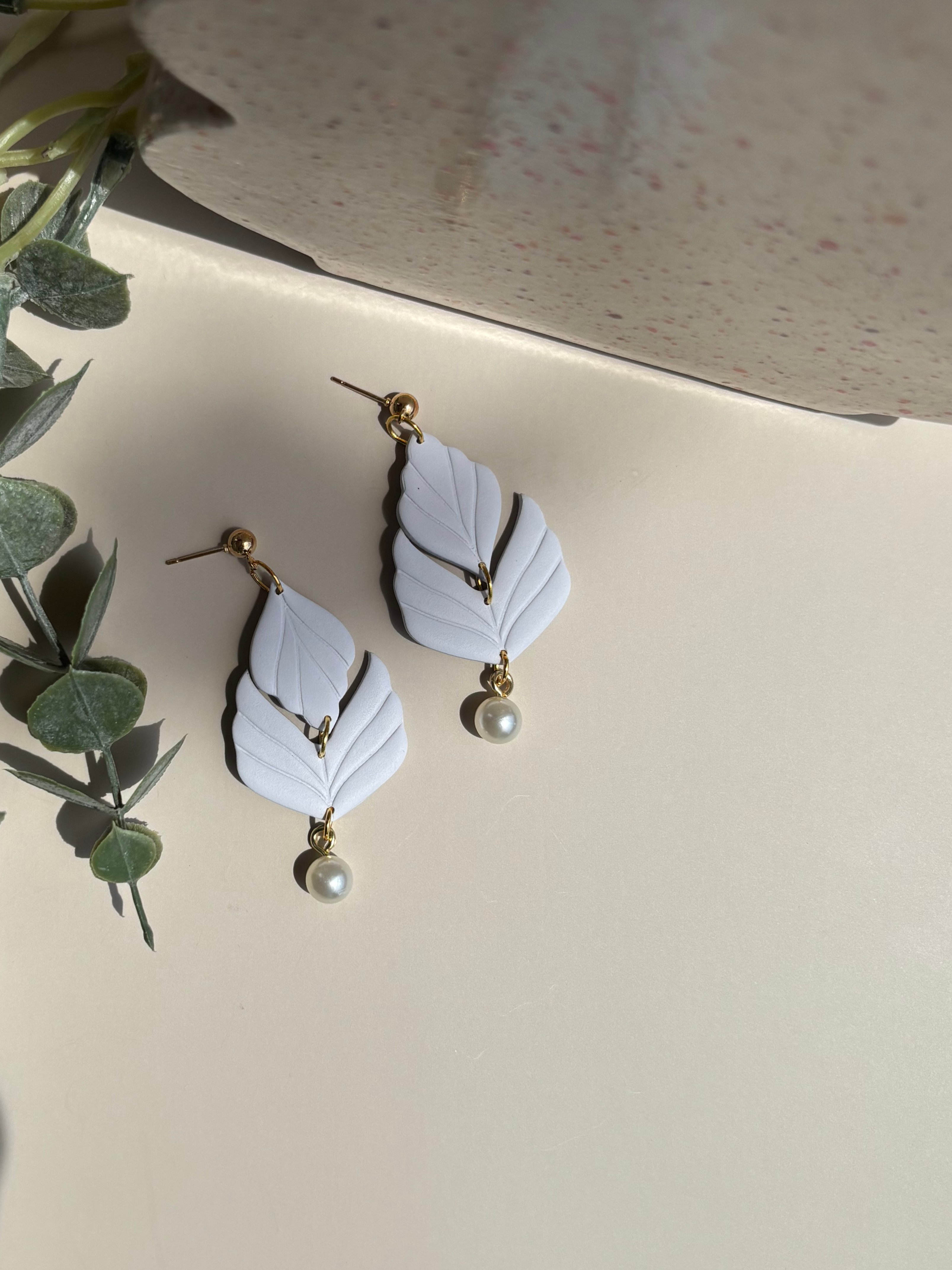 Elloise - Polymer Clay Dangle Earrings