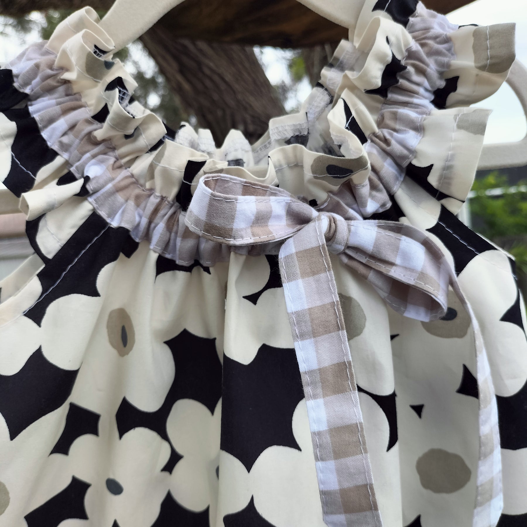 Bold Florals & Sweet Gingham Charm
