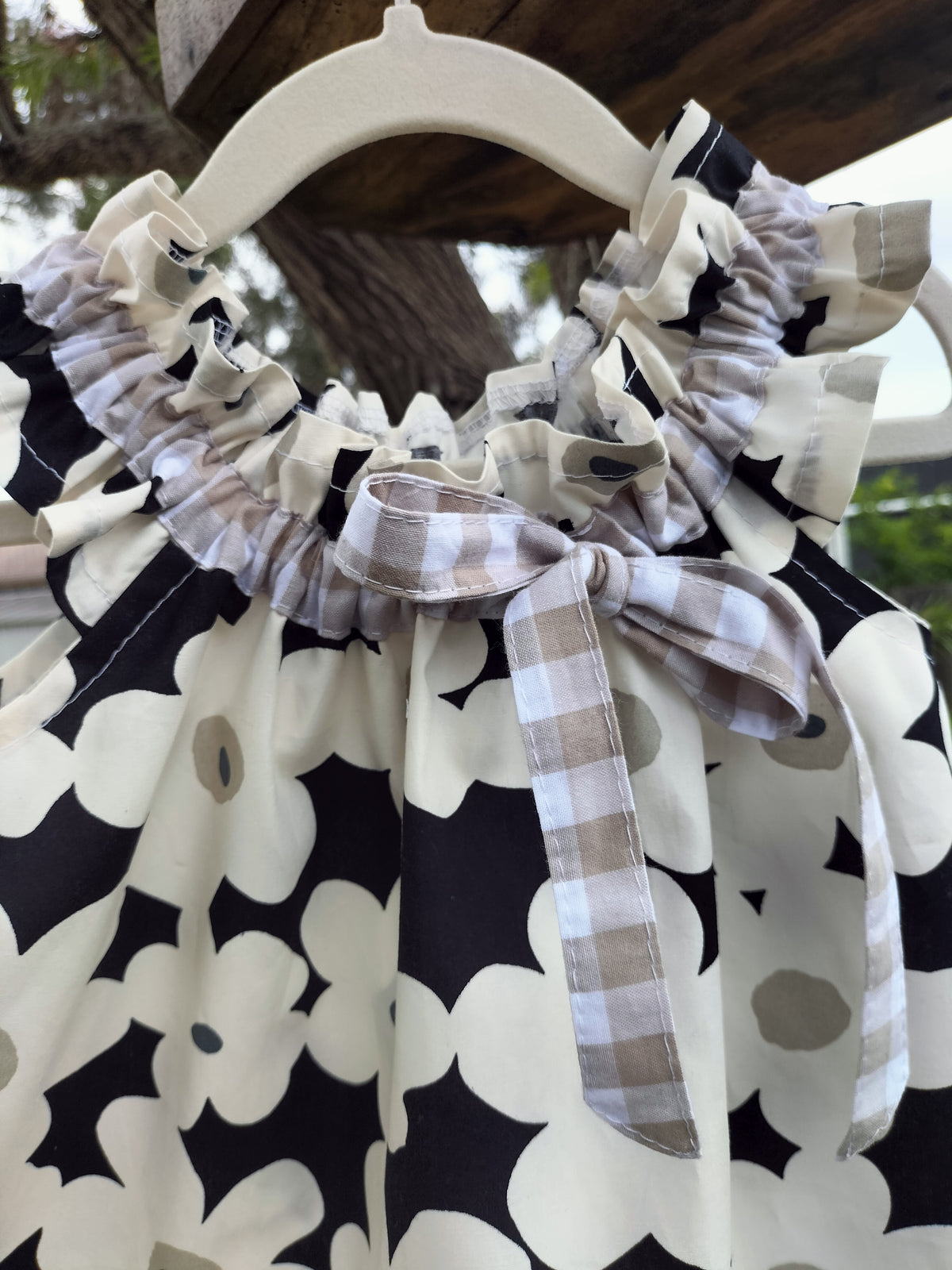 Bold Florals & Sweet Gingham Charm