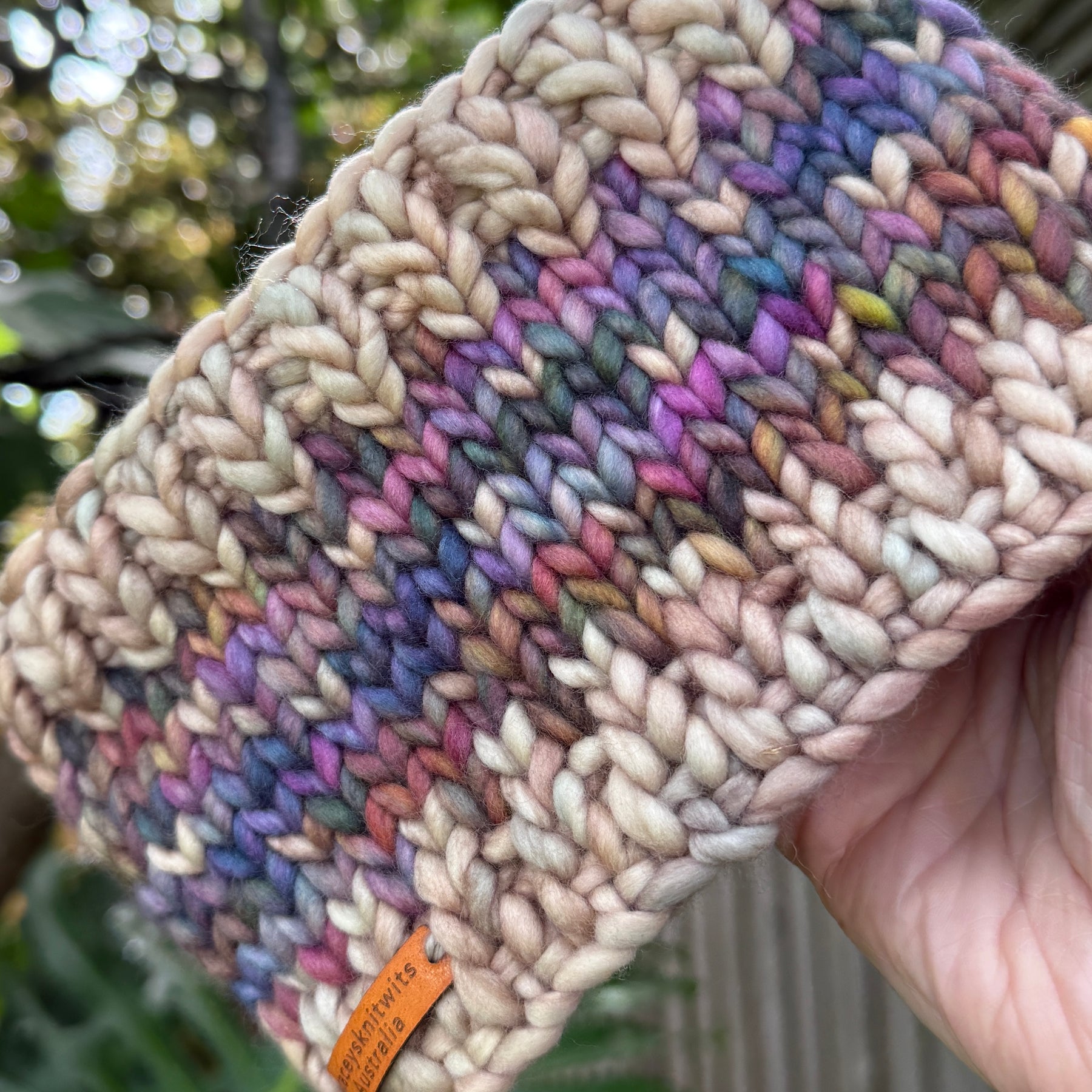Stretchy Merino Headband, Knitted Earwarmers