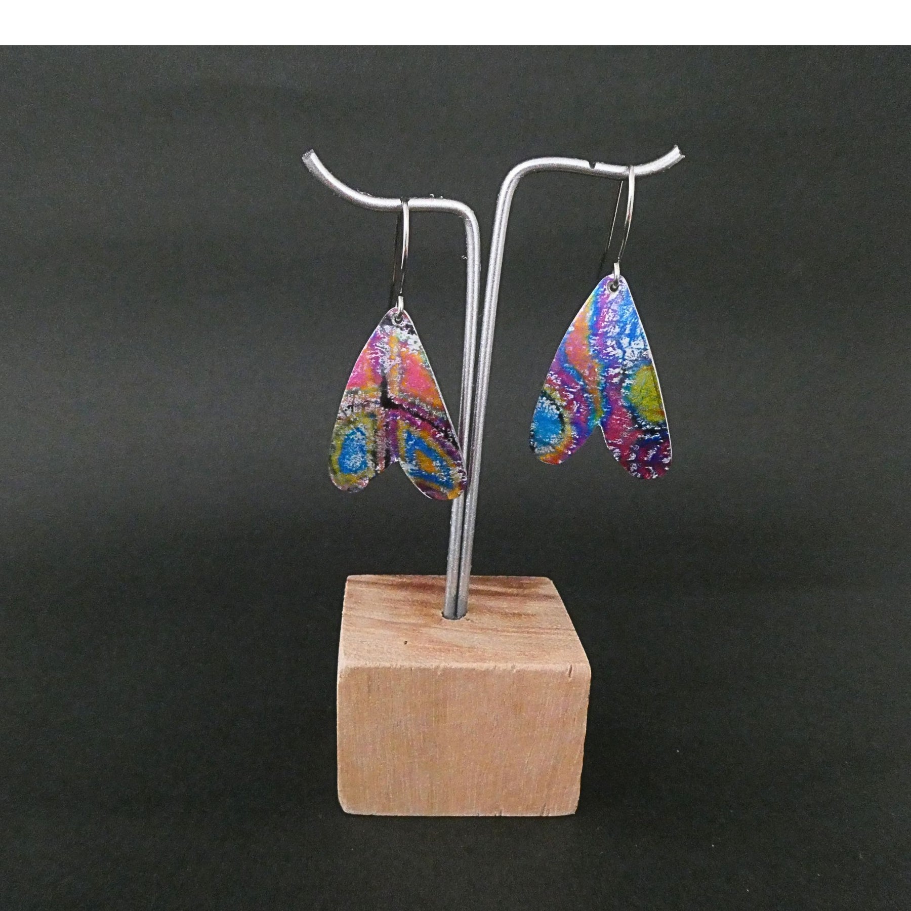 Anodised aluminium earrings Crayon Crush Collection