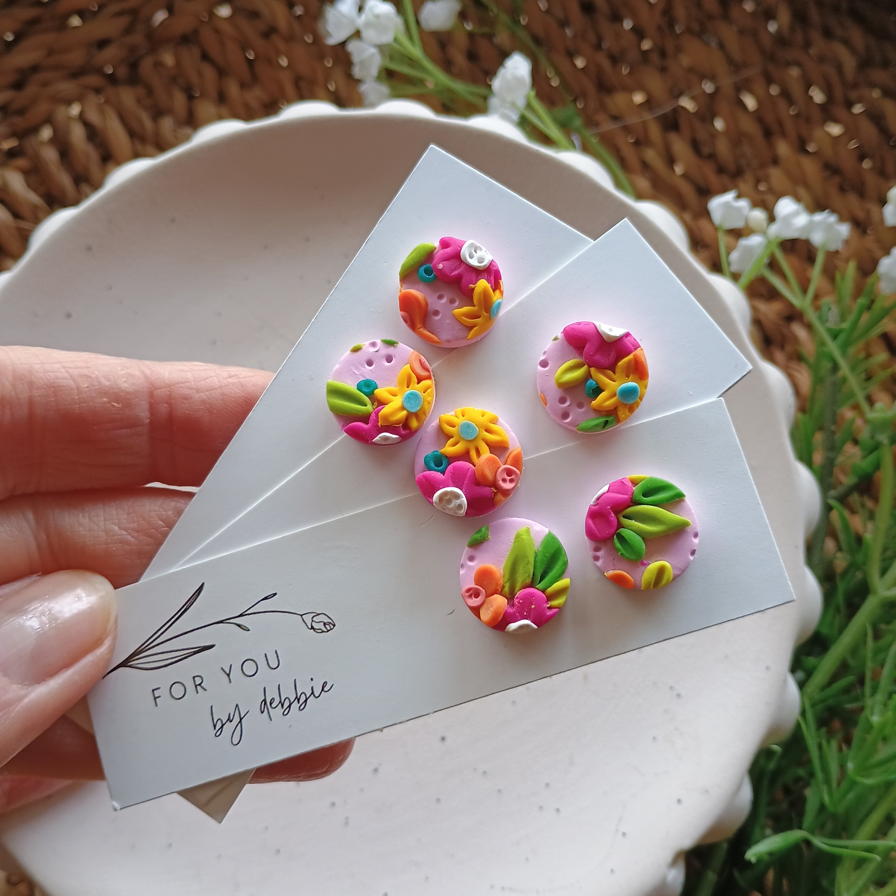 Pretty Flower stud earrings