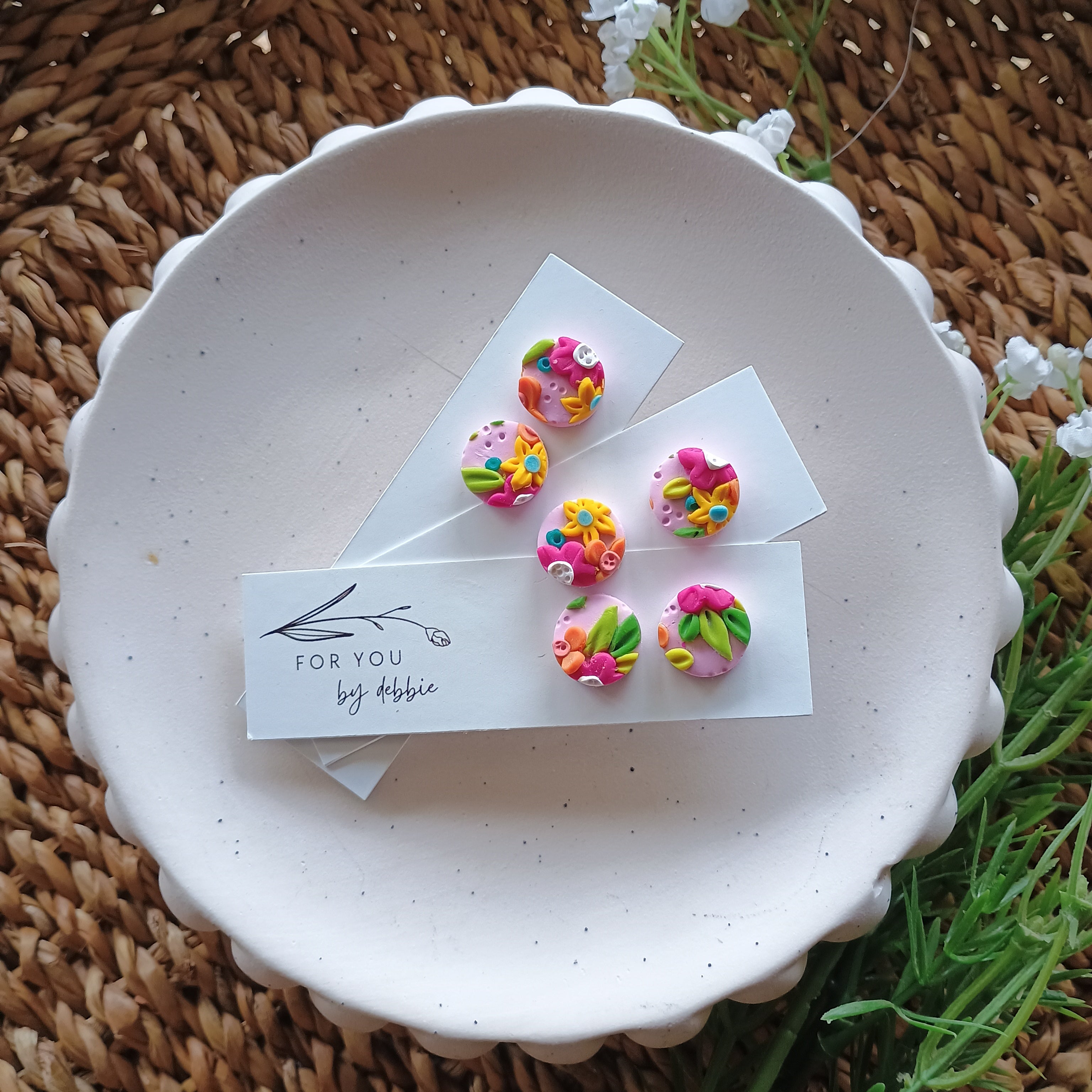 Pretty Flower stud earrings