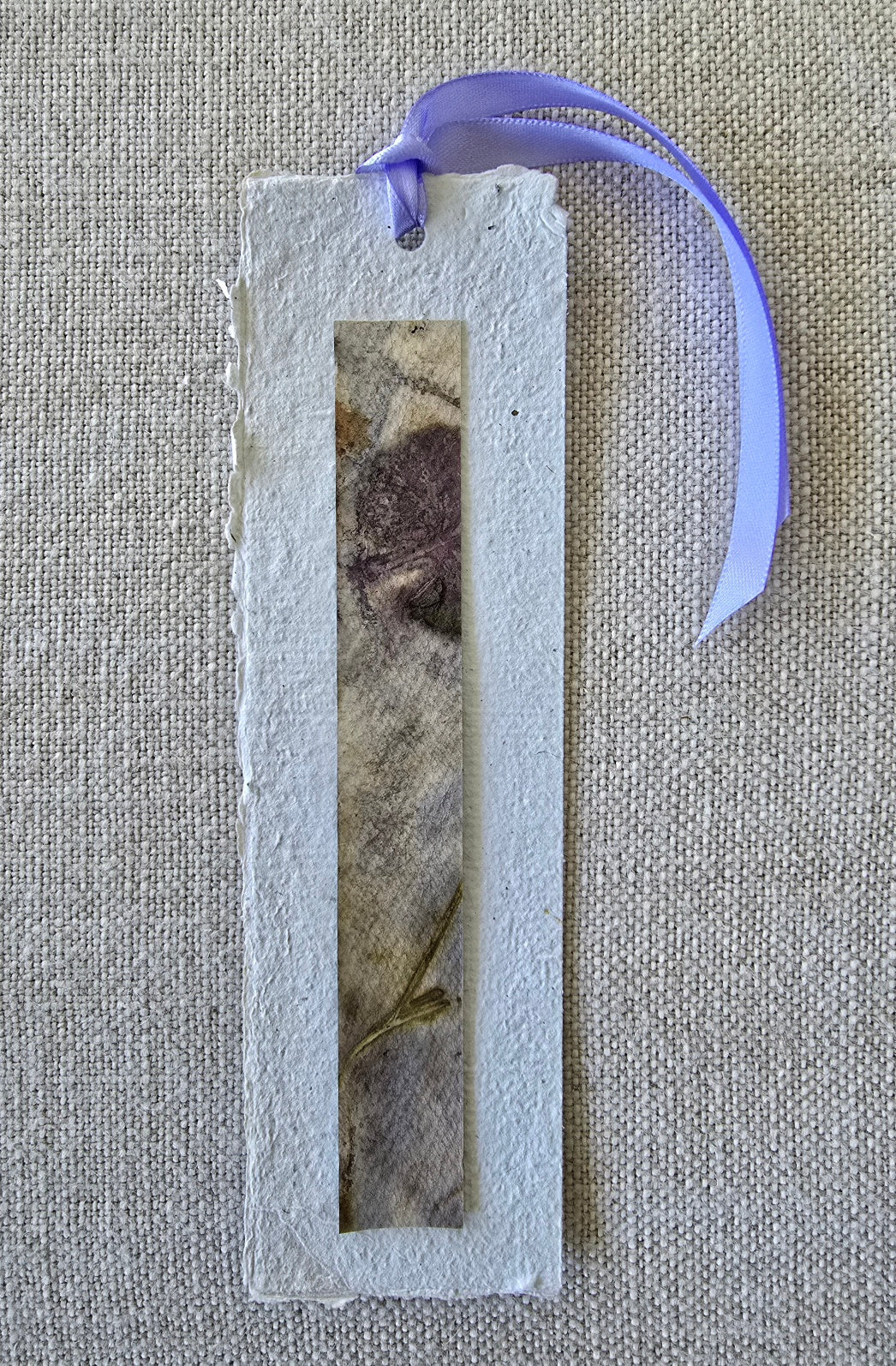 A Little Piece of Nature - Handmade Eco-Printed A5 Journal