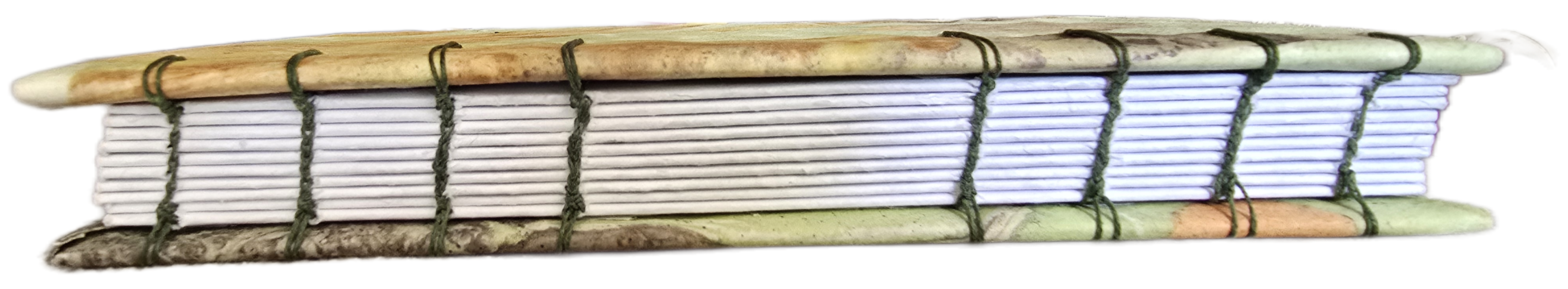 Journal Hand Stitched Eco Print