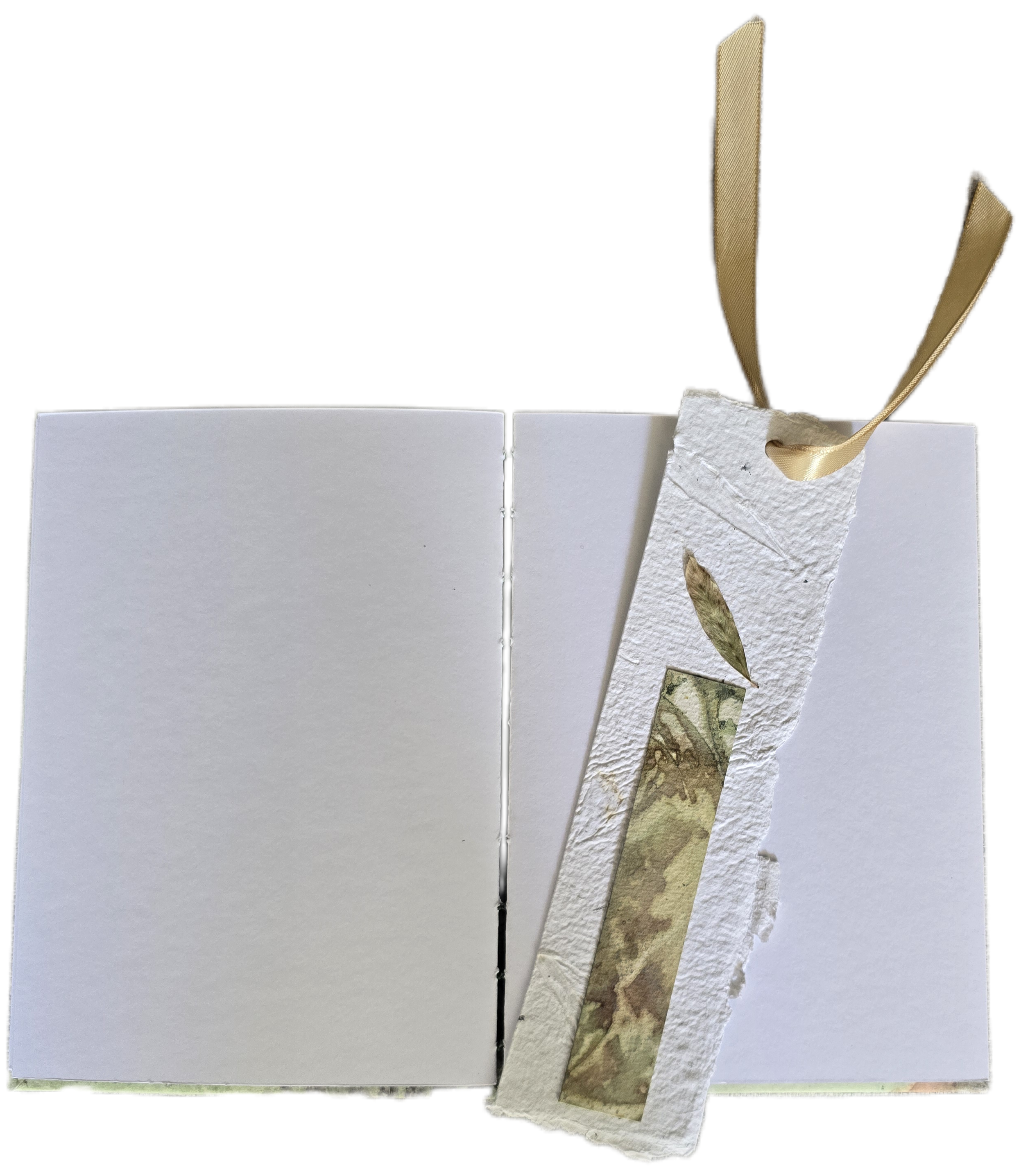 Journal Hand Stitched Eco Print