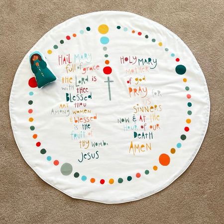 “Shine” & “Hail Mary” children play mat