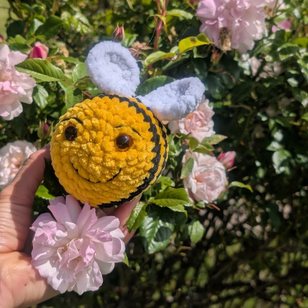 Handmade crochet Bumble Bee
