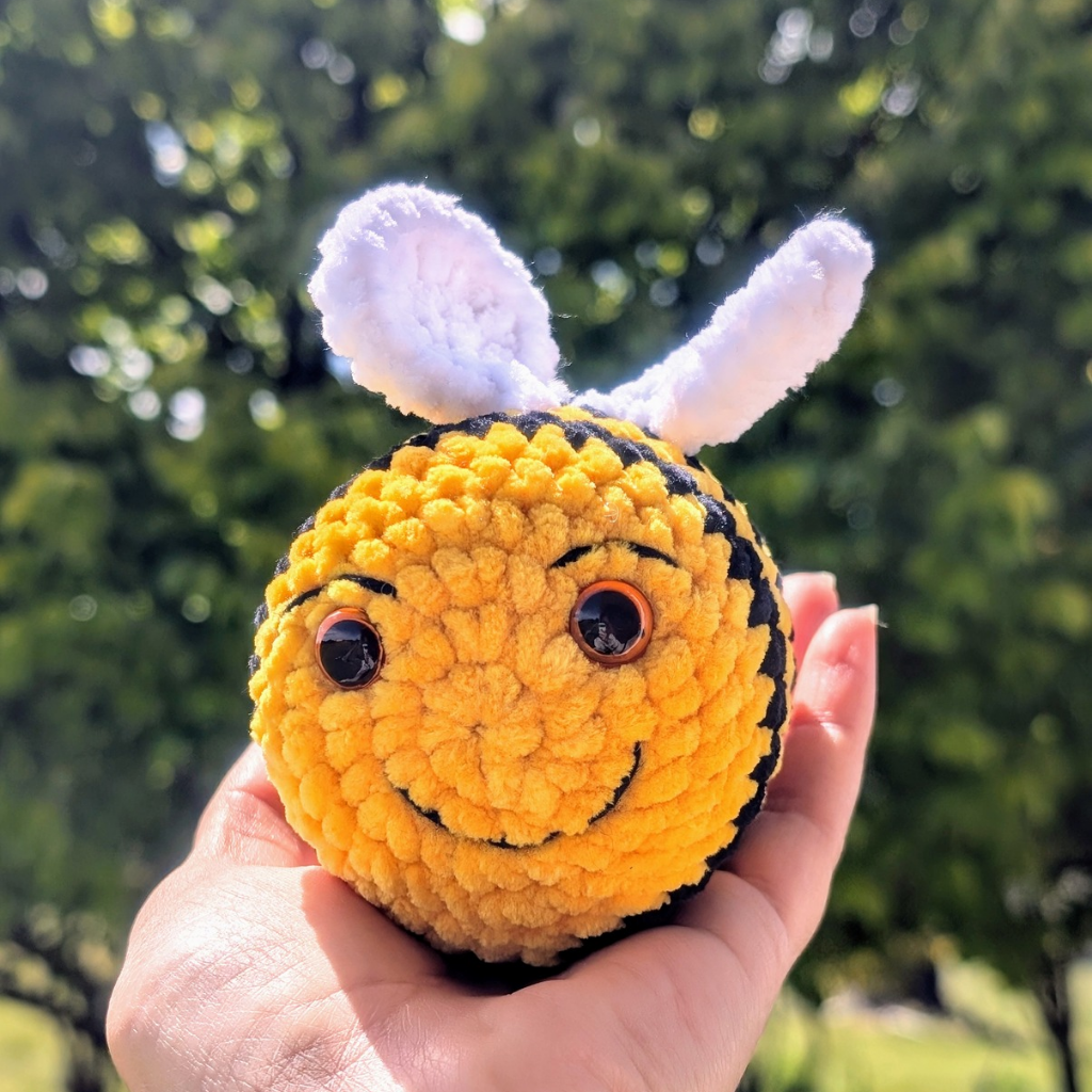 Handmade crochet Bumble Bee