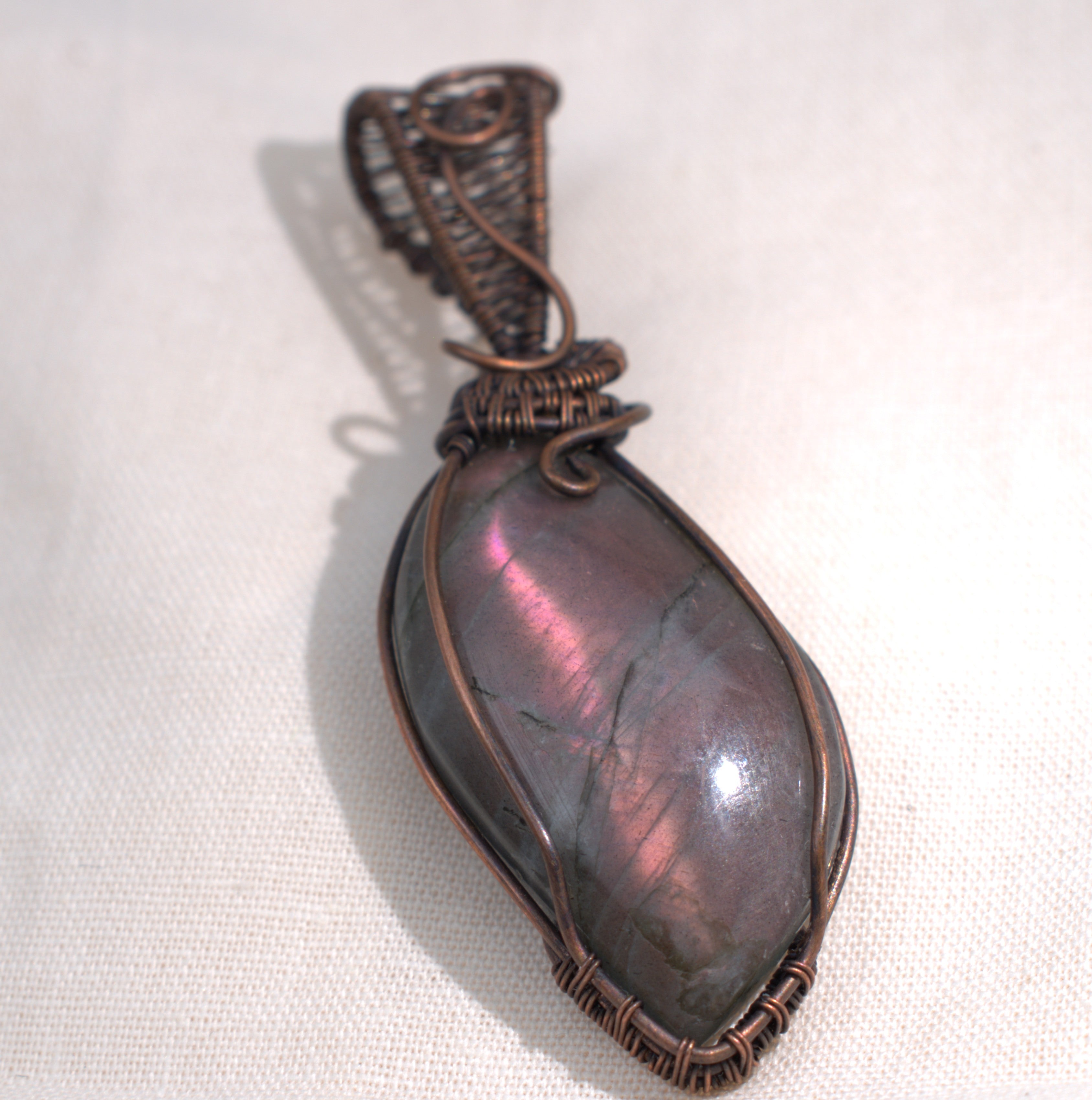 Shepherd's Delight – Labradorite Copper Pendant