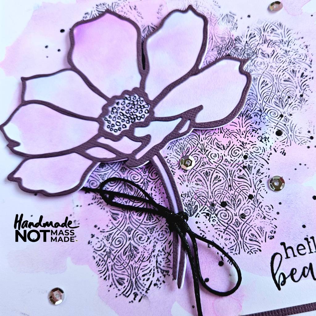 "Hello beautiful", all occasion, blank greeting card