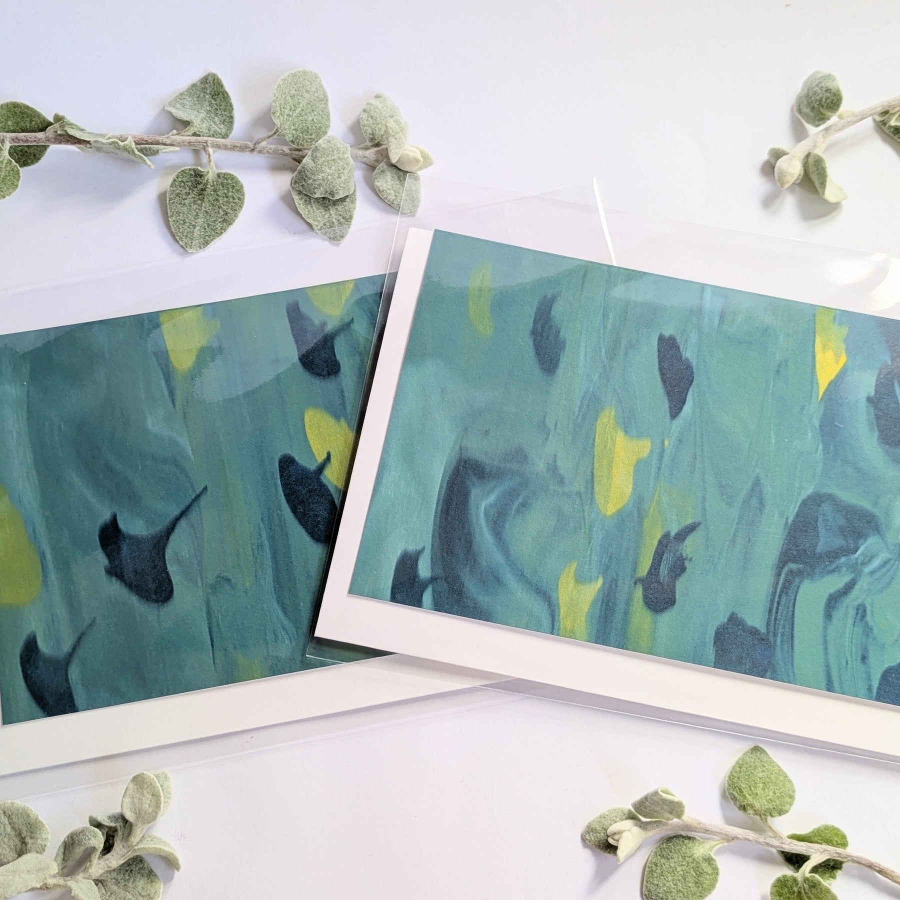Hand Printed Greeting Cards