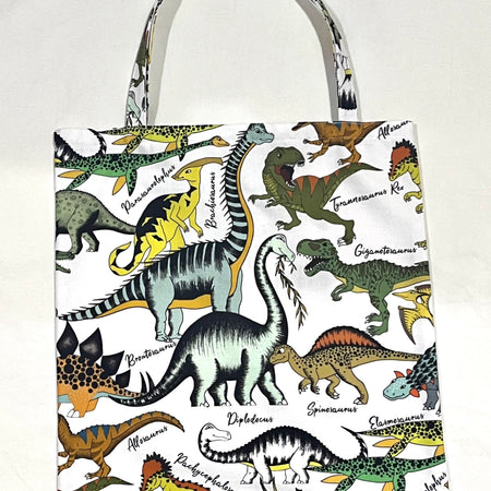 Dinosaurs library/shopping bag