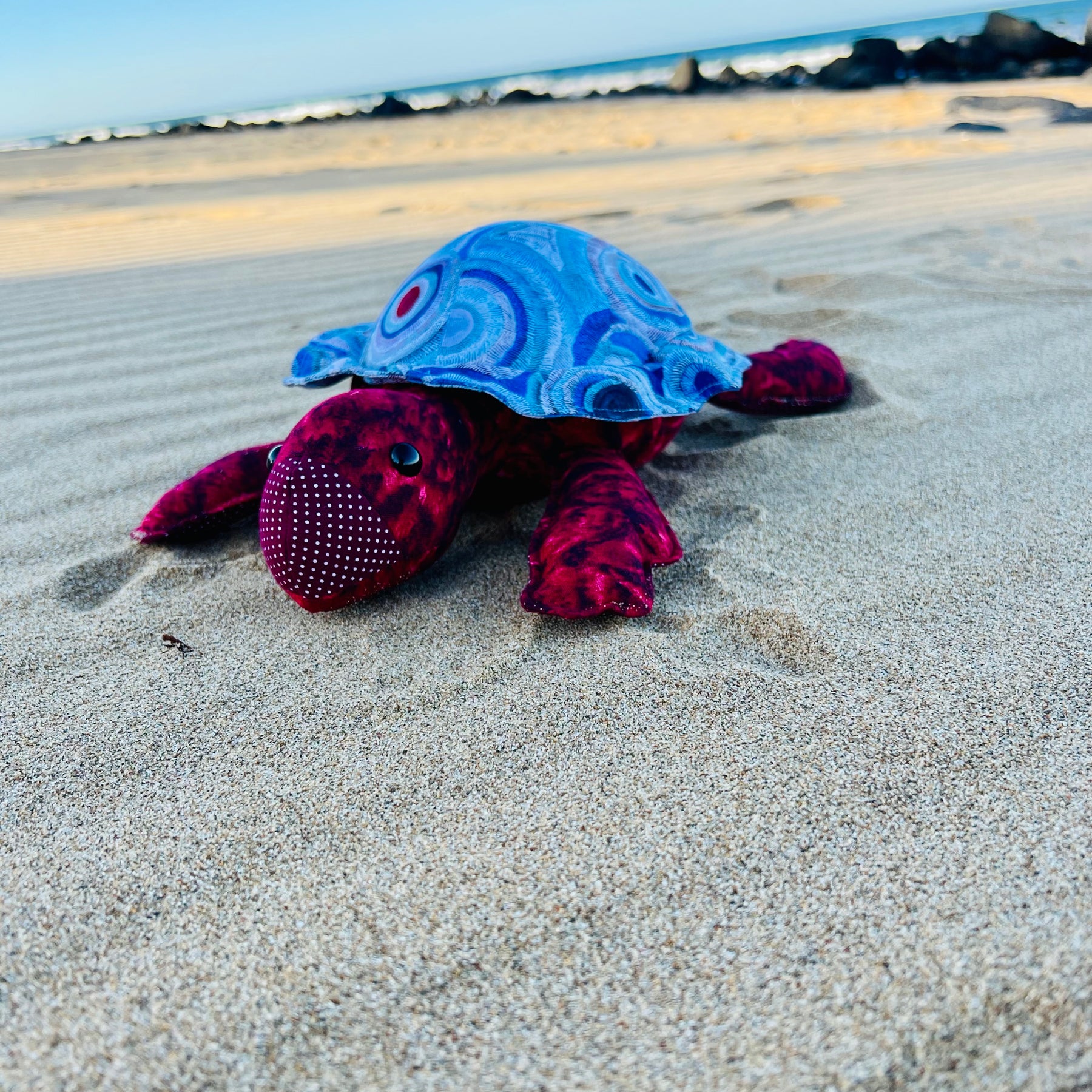 Handmade Fabric Turtle