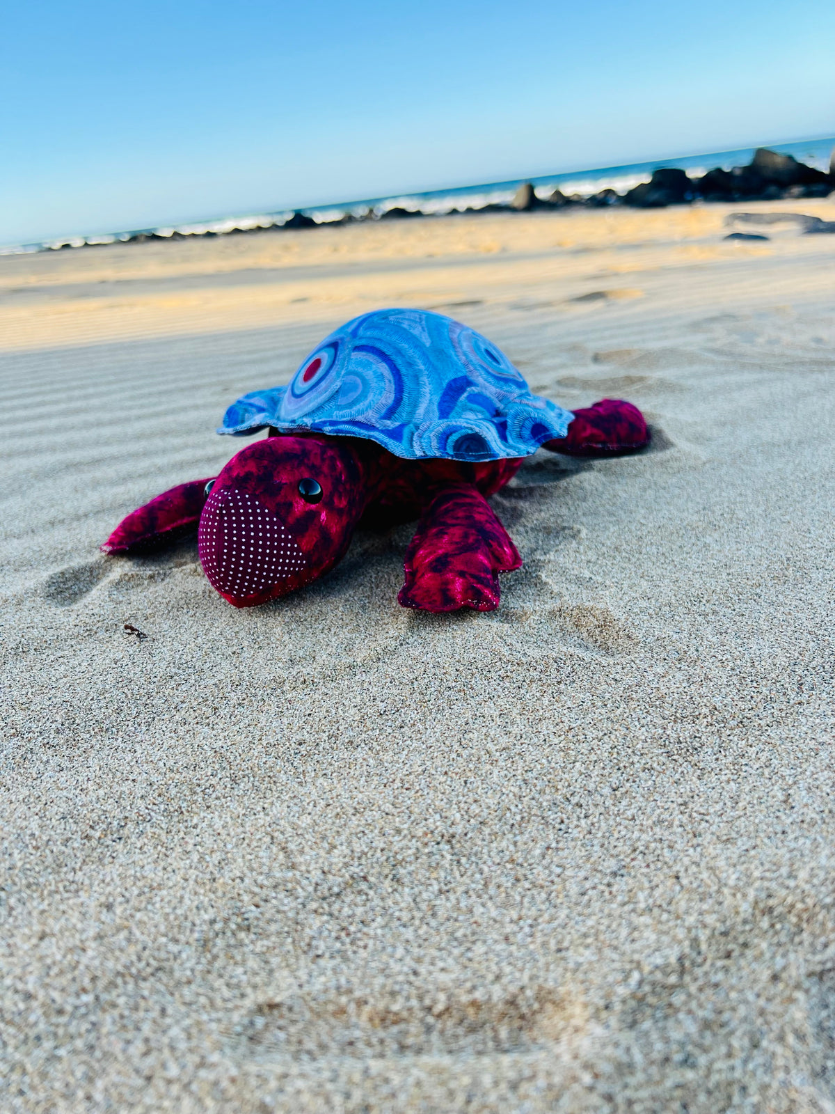 Handmade Fabric Turtle