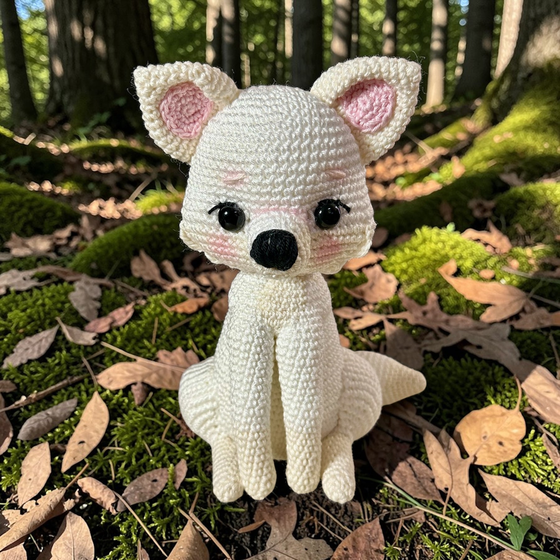 Crochet Handmade Woodland Fox
