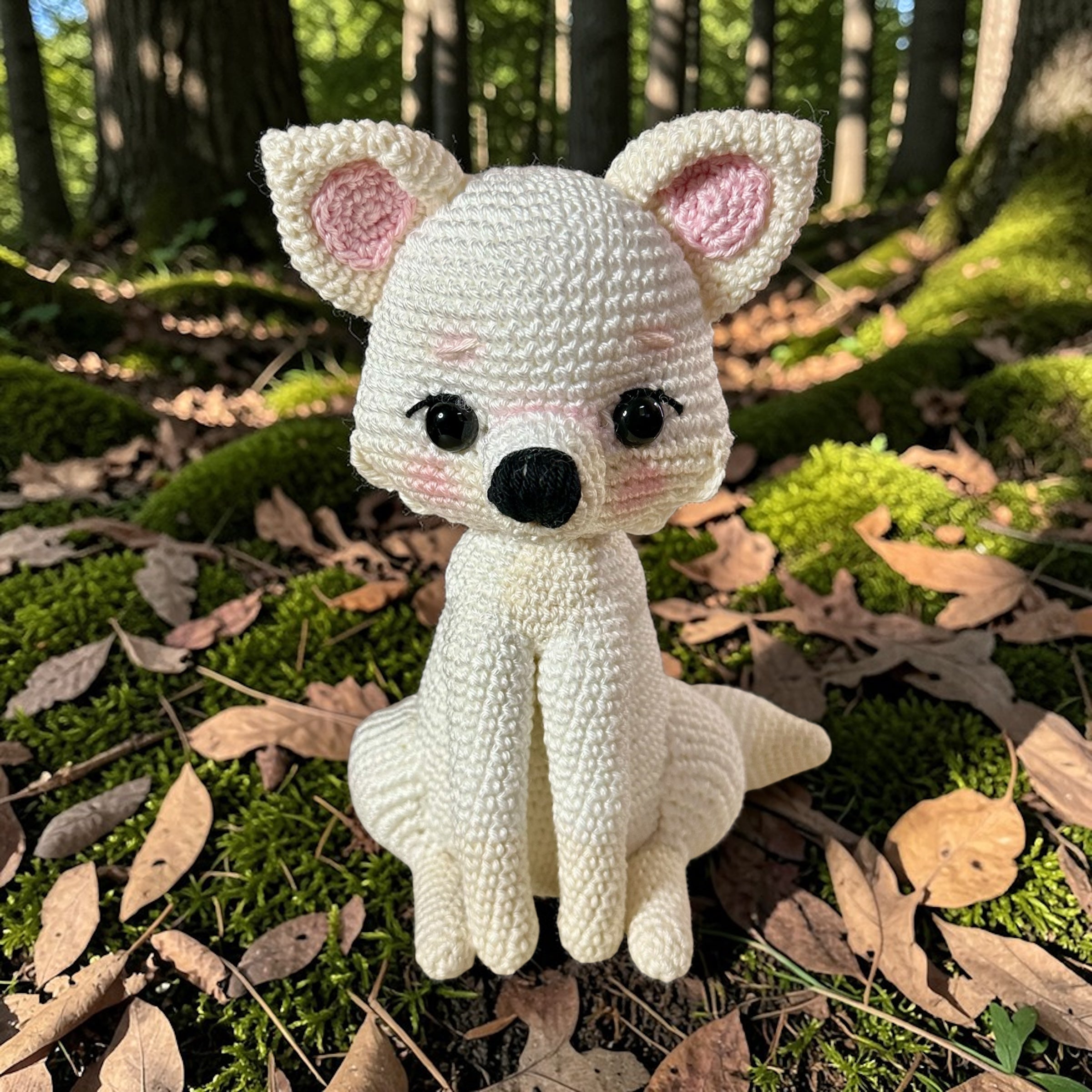 Crochet Handmade Woodland Fox