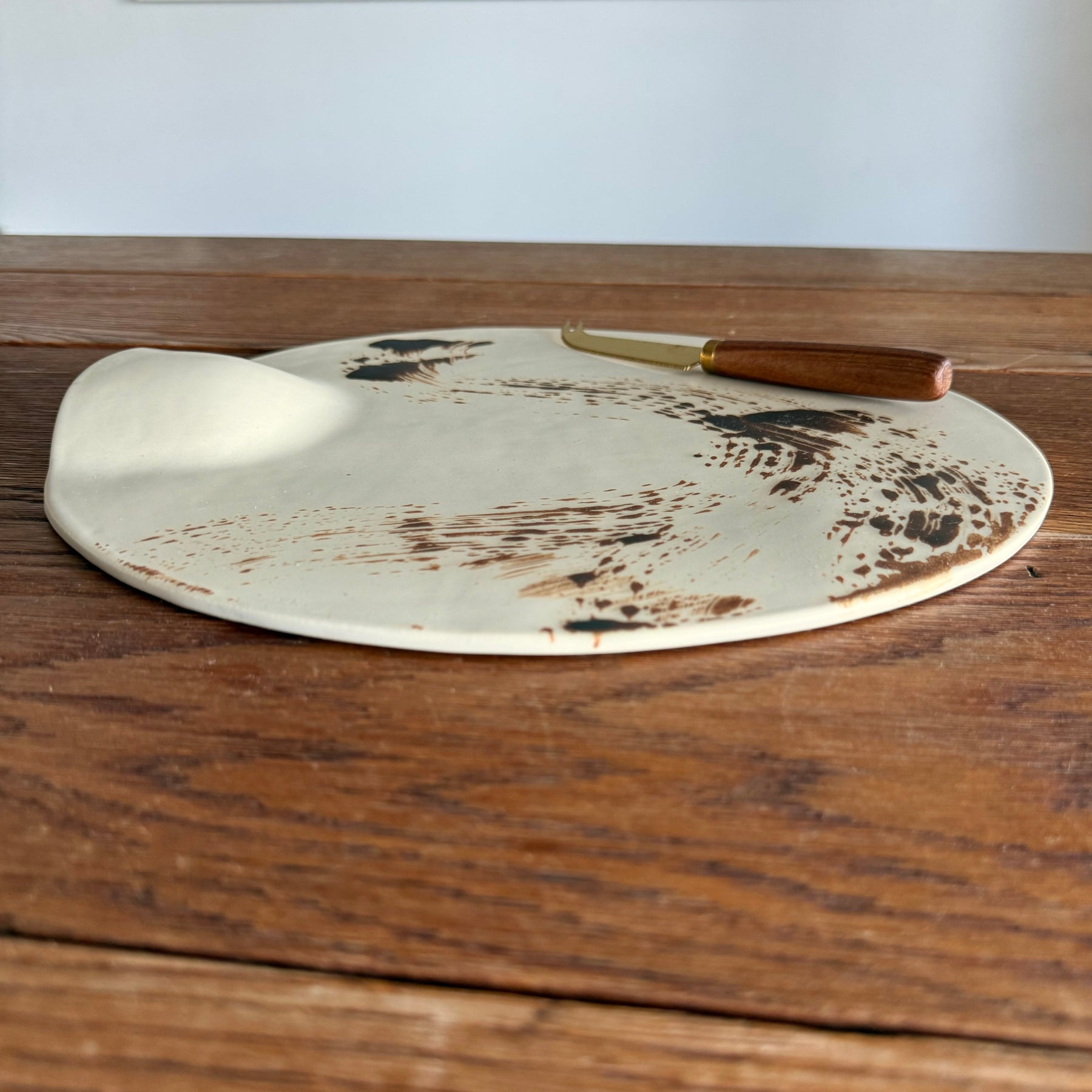 Gesture | Ceramic Cheese & Charcuterie Platter | Stillness Collection | 33cm
