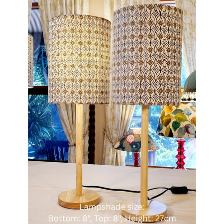 MAKE YOUR OWN LAMPSHADE with Lampshade Kits - Cylinder/Drum - Small to Medium