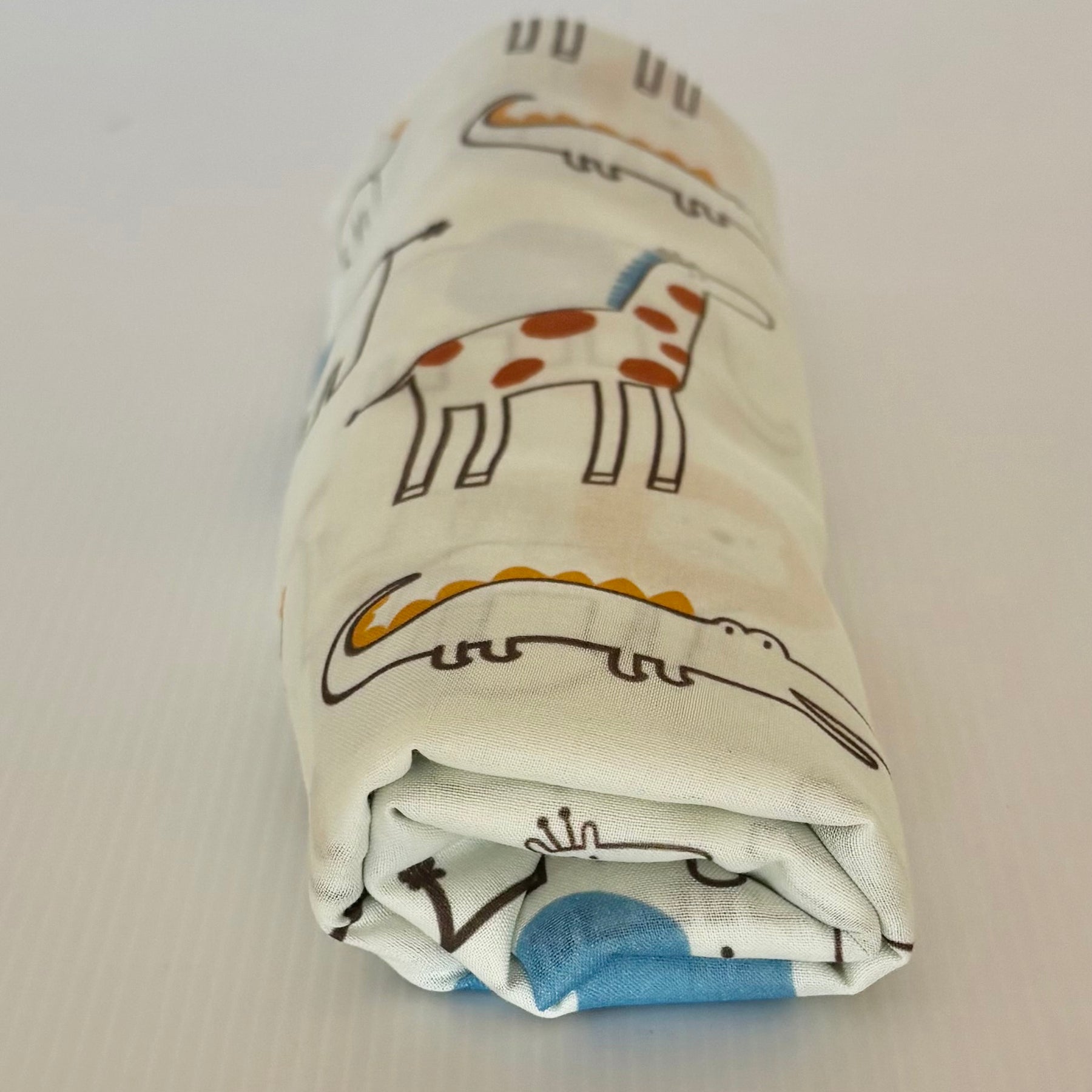 Muslin Baby Wrap/Swaddle - Zoo Friends
