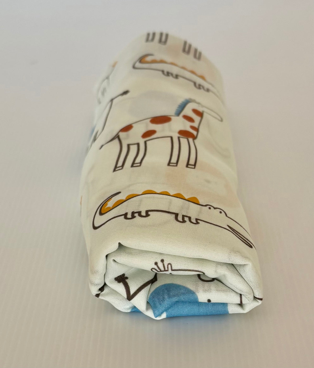 Muslin Baby Wrap/Swaddle - Zoo Friends