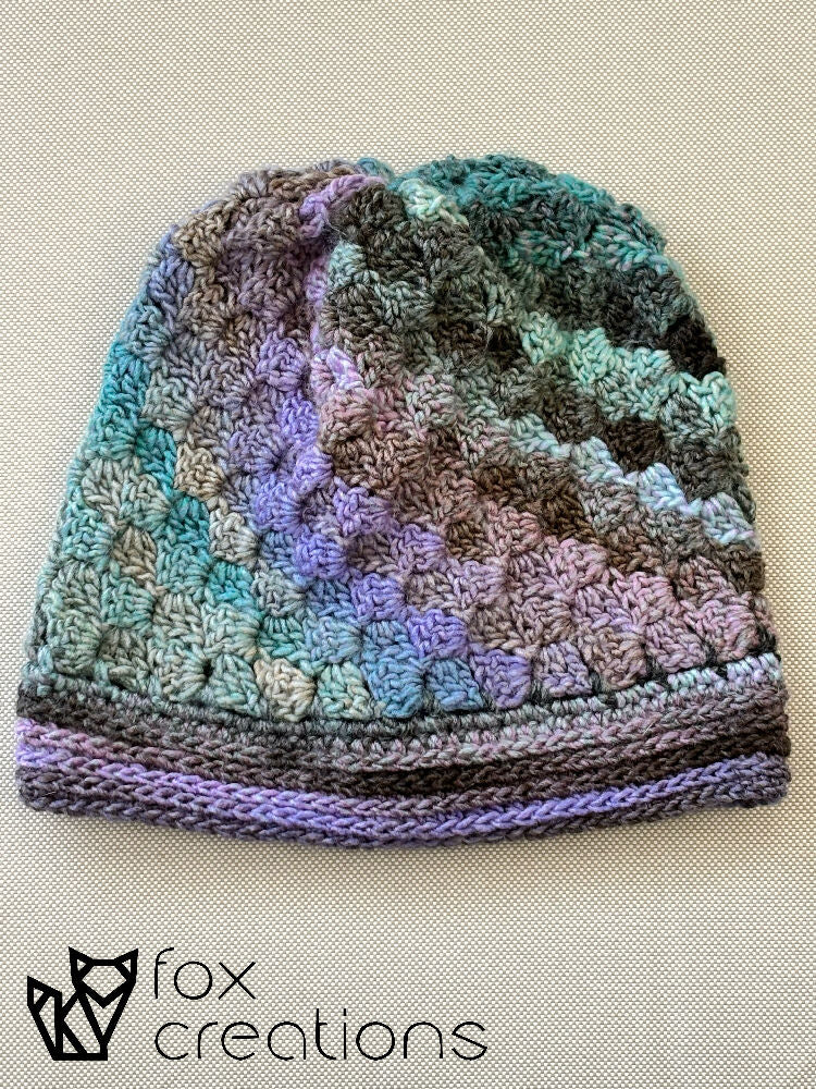 C2C Block Stitch Beanie Crochet Pattern