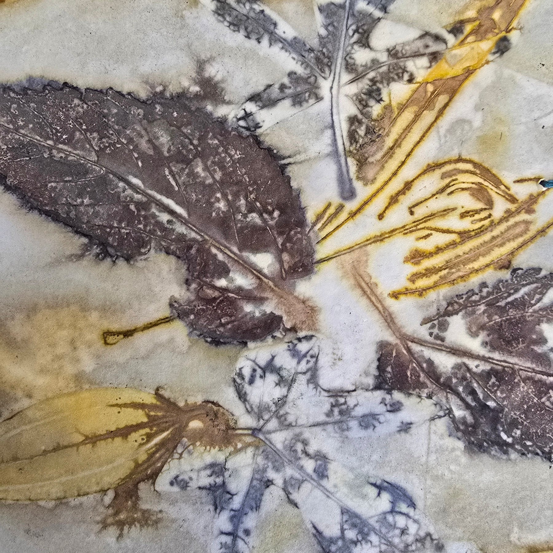 Golden Botanicals – Eco-Printed Journal