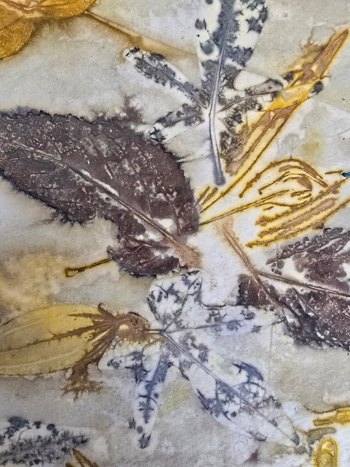 Golden Botanicals – Eco-Printed Journal