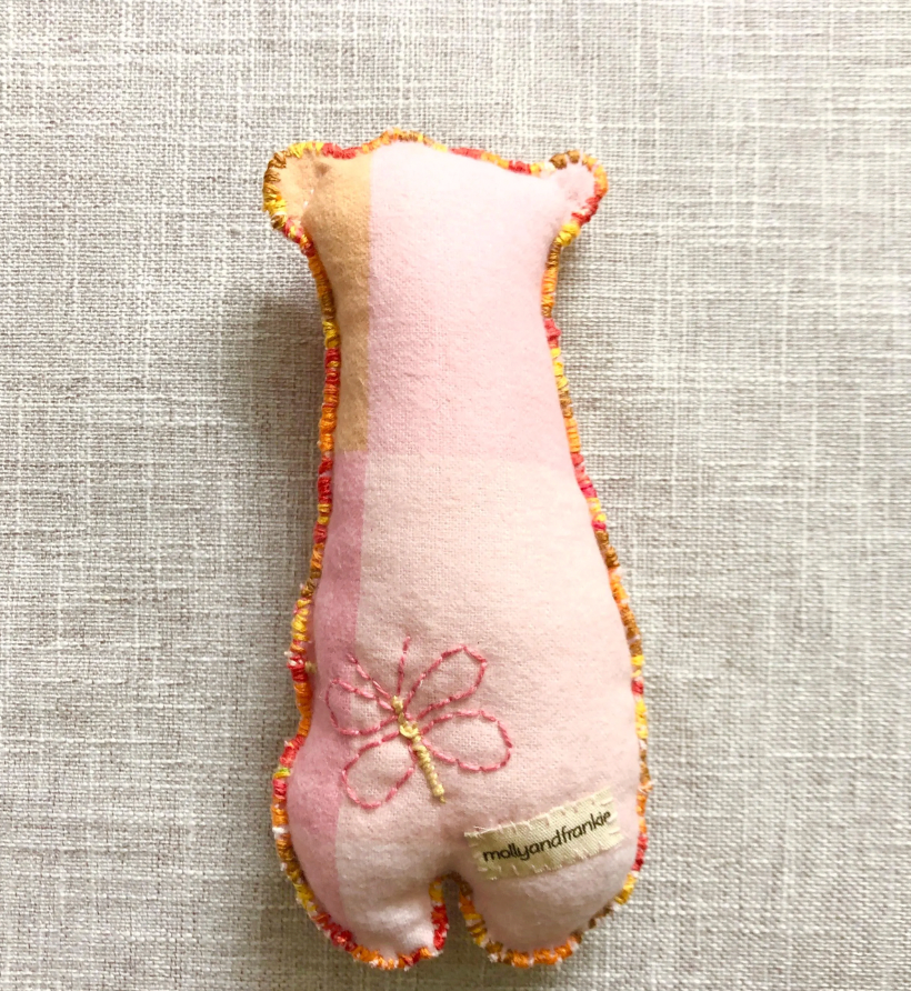 Fibre Art Teddy Bear - Joy