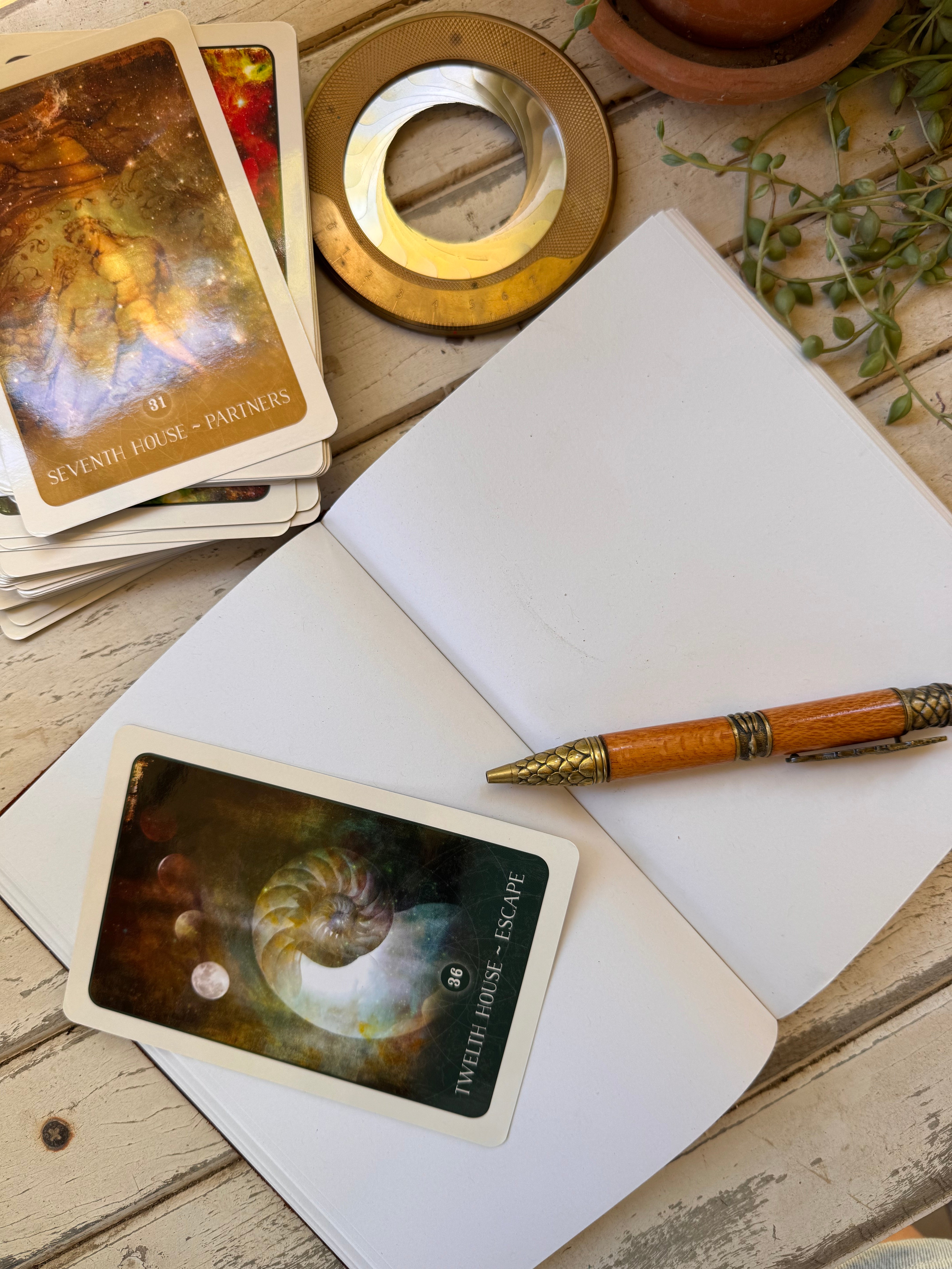 Soul Weaver's Field Book - A5 Dark Tan Leather Journal