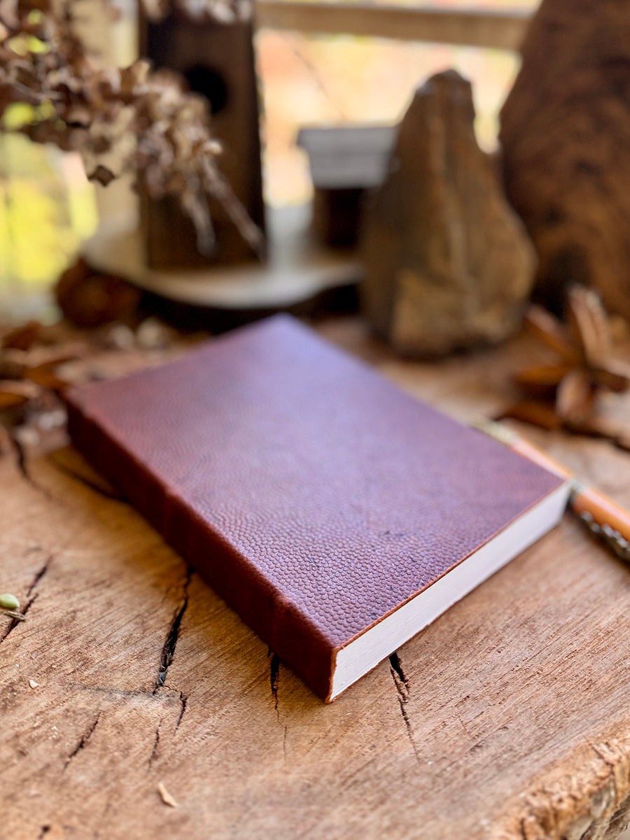 Soul Weaver's Field Book - A5 Dark Tan Leather Journal